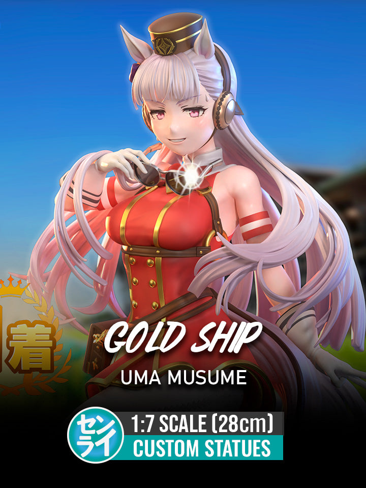 Gold Ship - Uma Musume | Custom Statue 3D printed figure