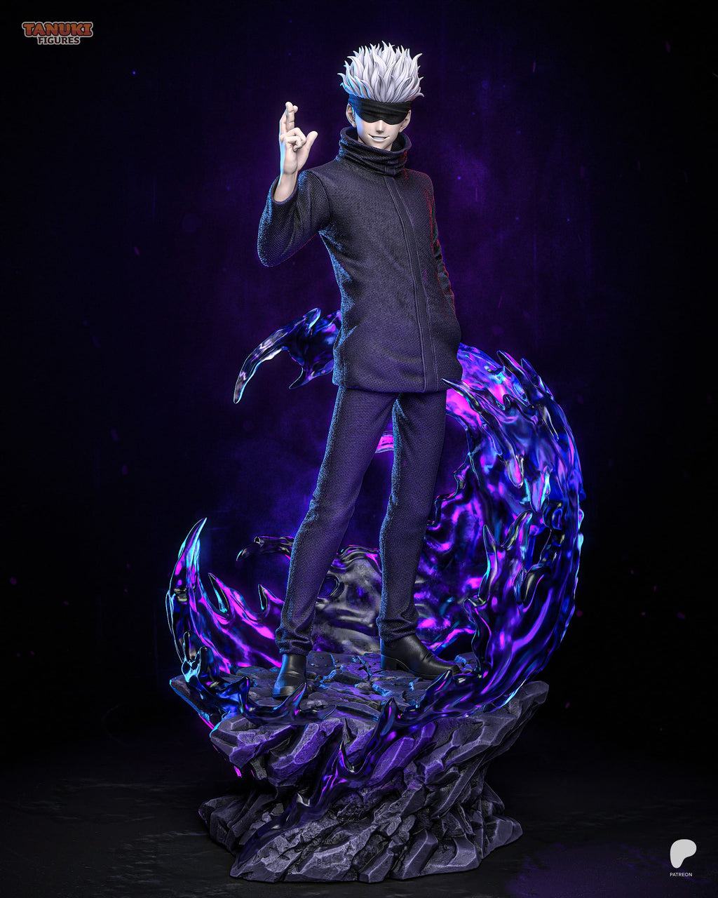 Satoru Gojo - Jujutsu Kaisen | Custom Statue 3D printed figure