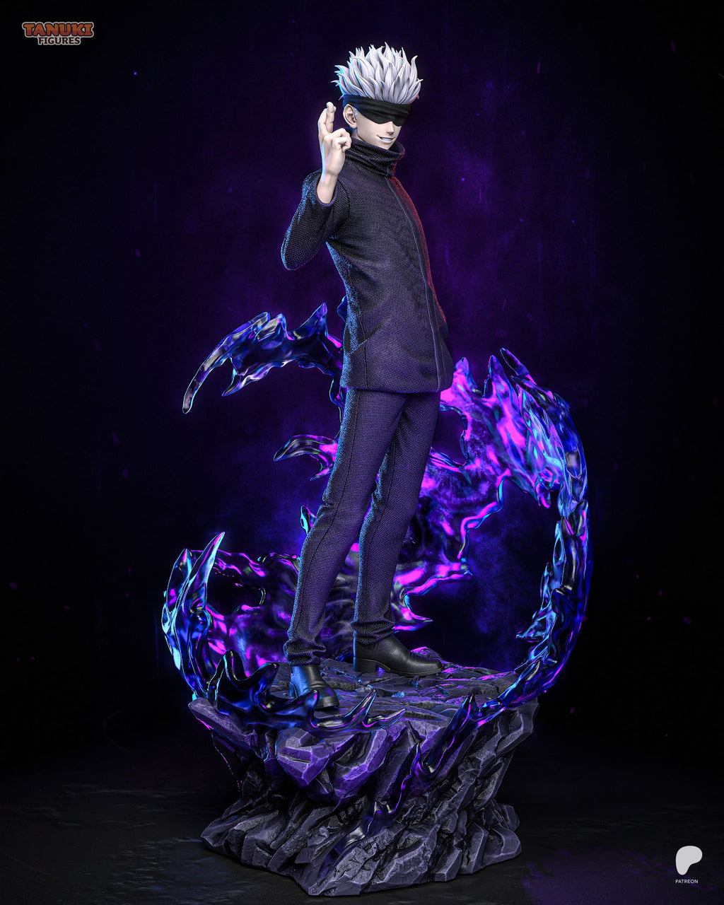 Satoru Gojo - Jujutsu Kaisen | Custom Statue 3D printed figure