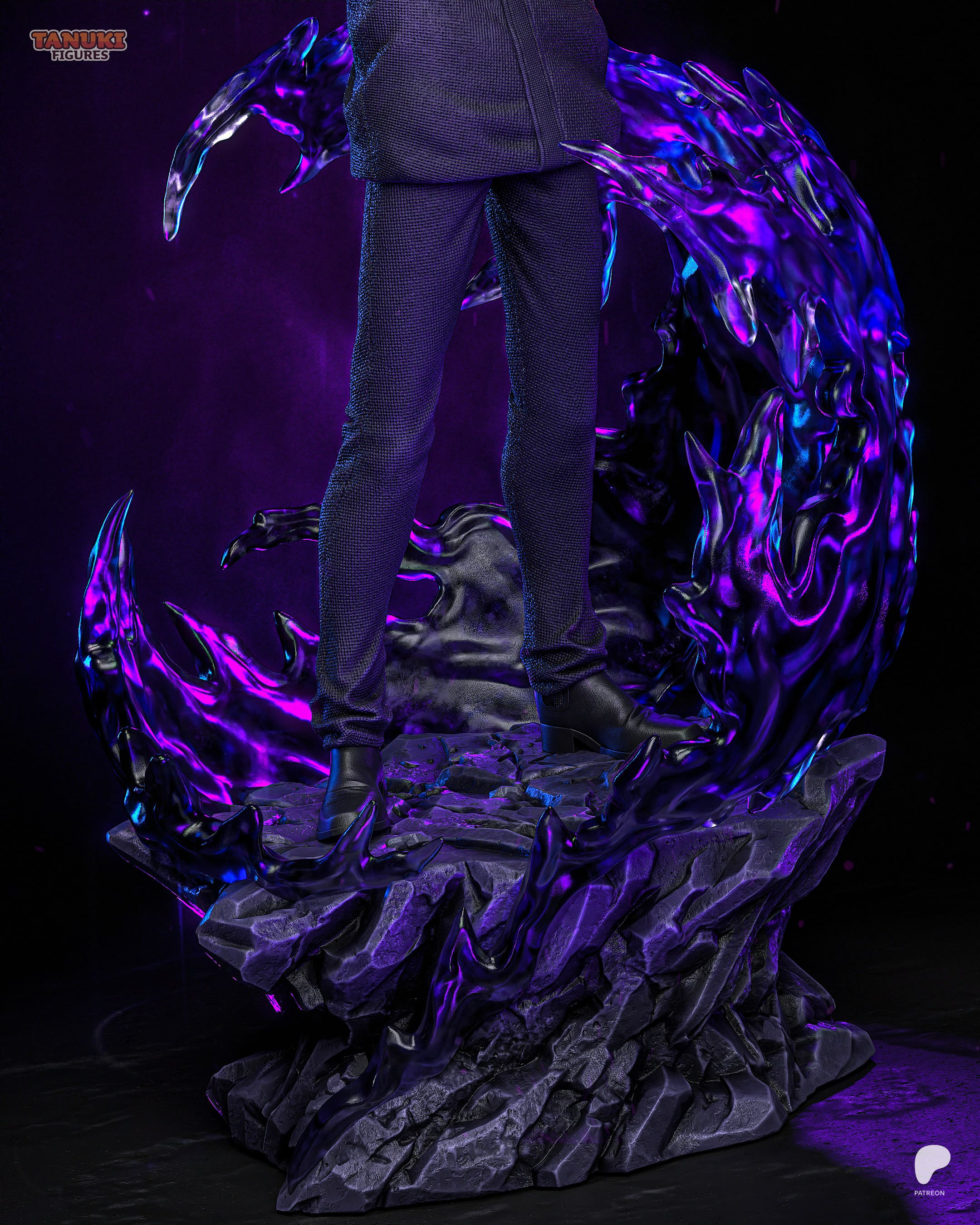 Satoru Gojo - Jujutsu Kaisen | Custom Statue 3D printed figure