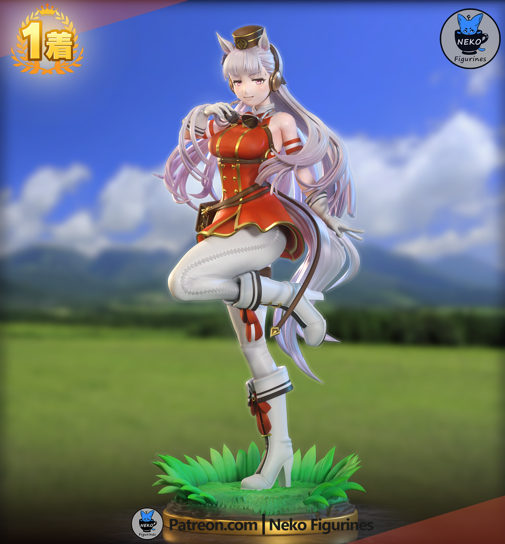 Gold Ship - Uma Musume | Custom Statue 3D printed figure