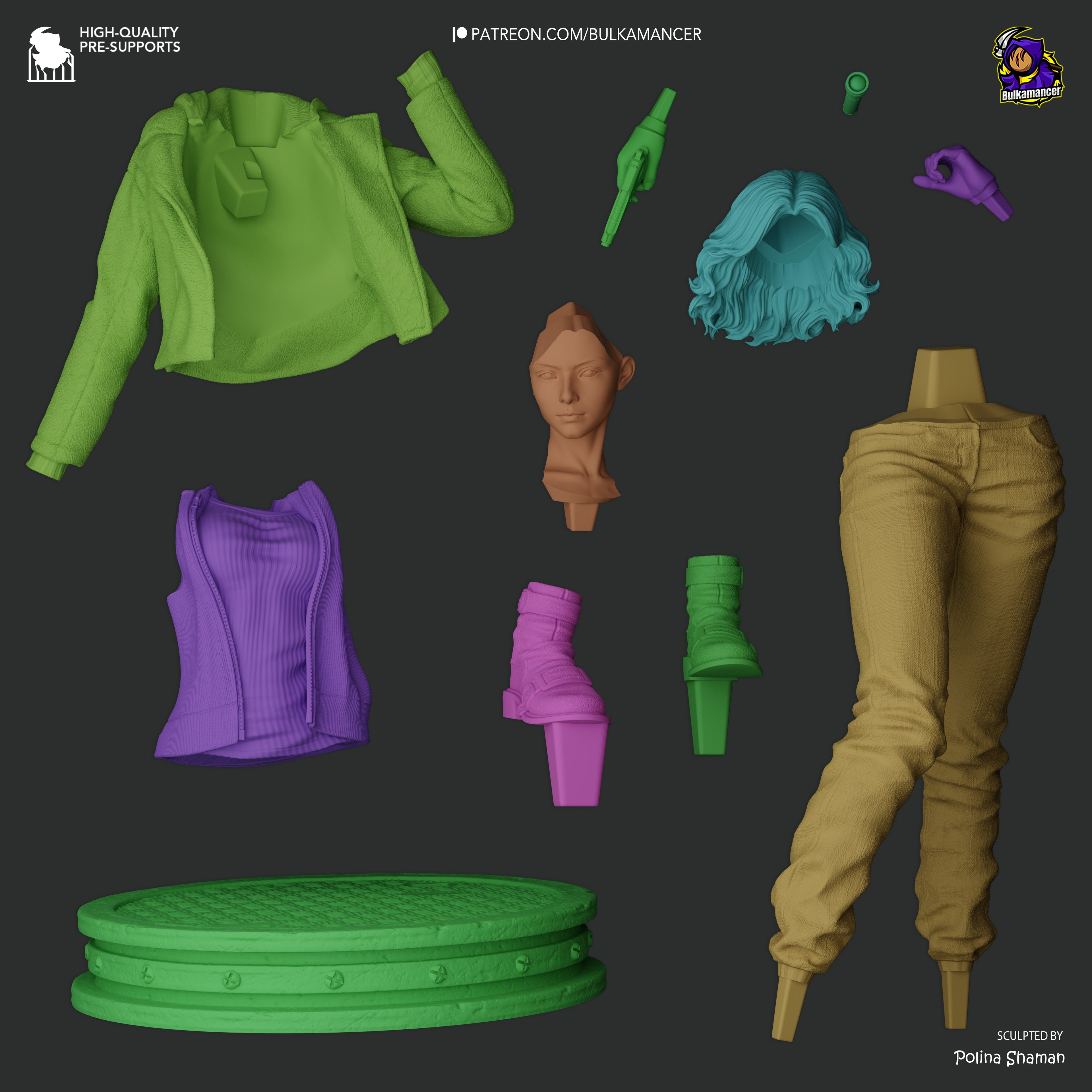 Grace Ashcroft - Resident Evil: Requiem | Custom Statue 3D printed figure