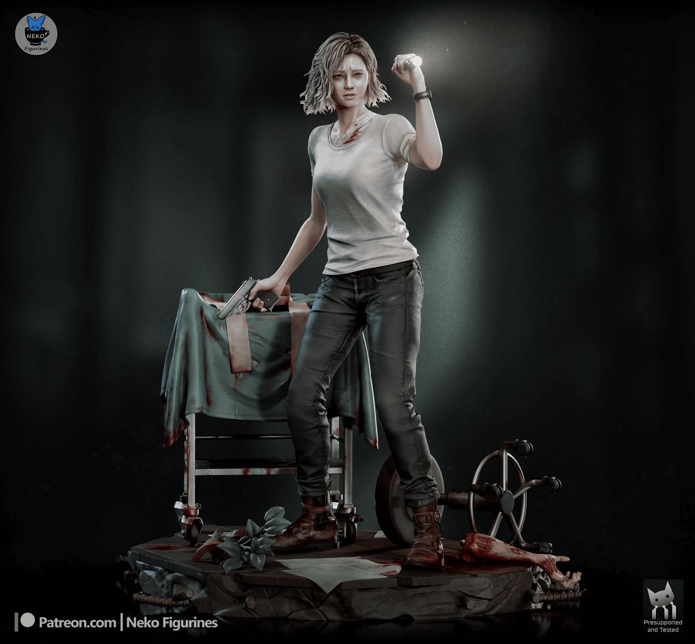 Grace Ashcroft - Resident Evil Requiem | Custom Statue 3D printed figure