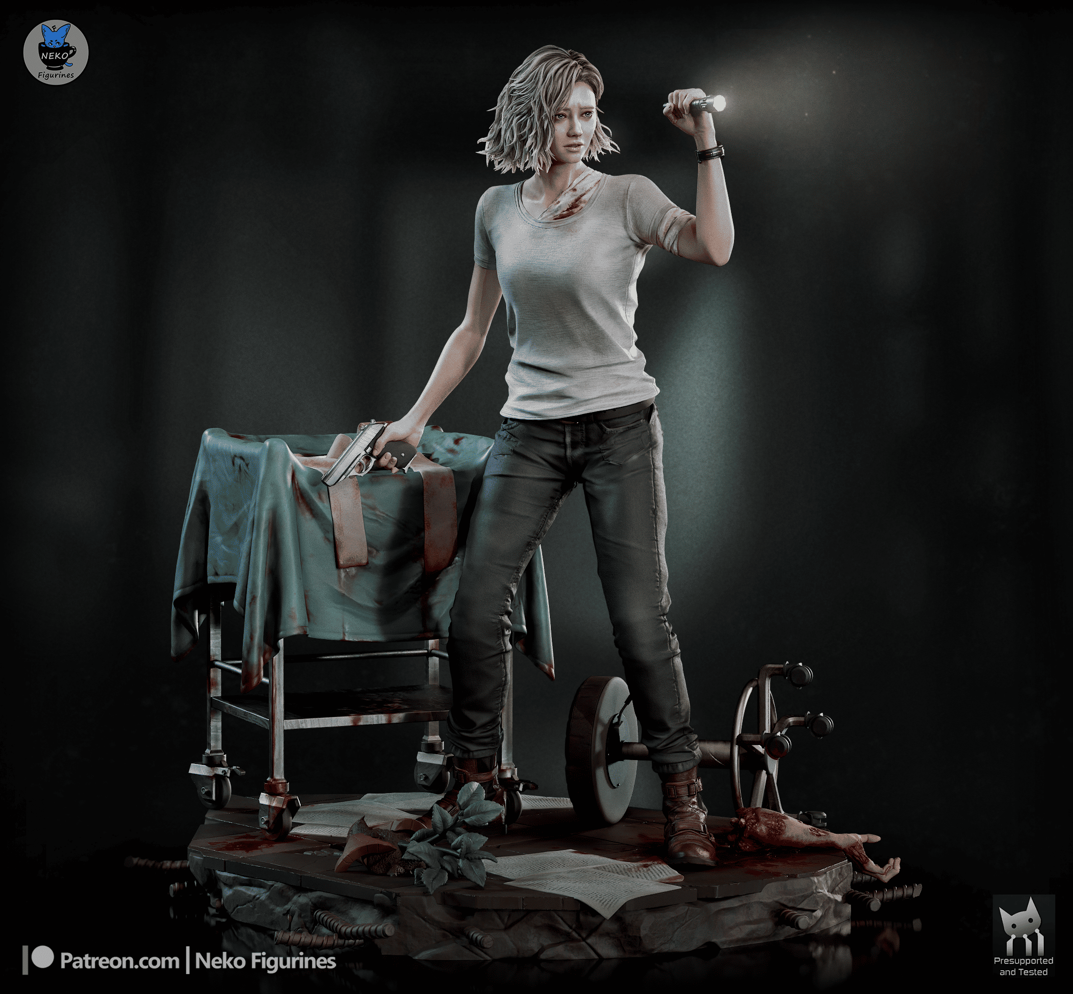 Grace Ashcroft - Resident Evil Requiem | Custom Statue 3D printed figure