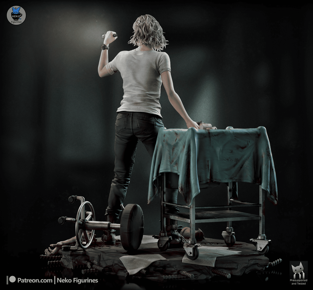 Grace Ashcroft - Resident Evil Requiem | Custom Statue 3D printed figure
