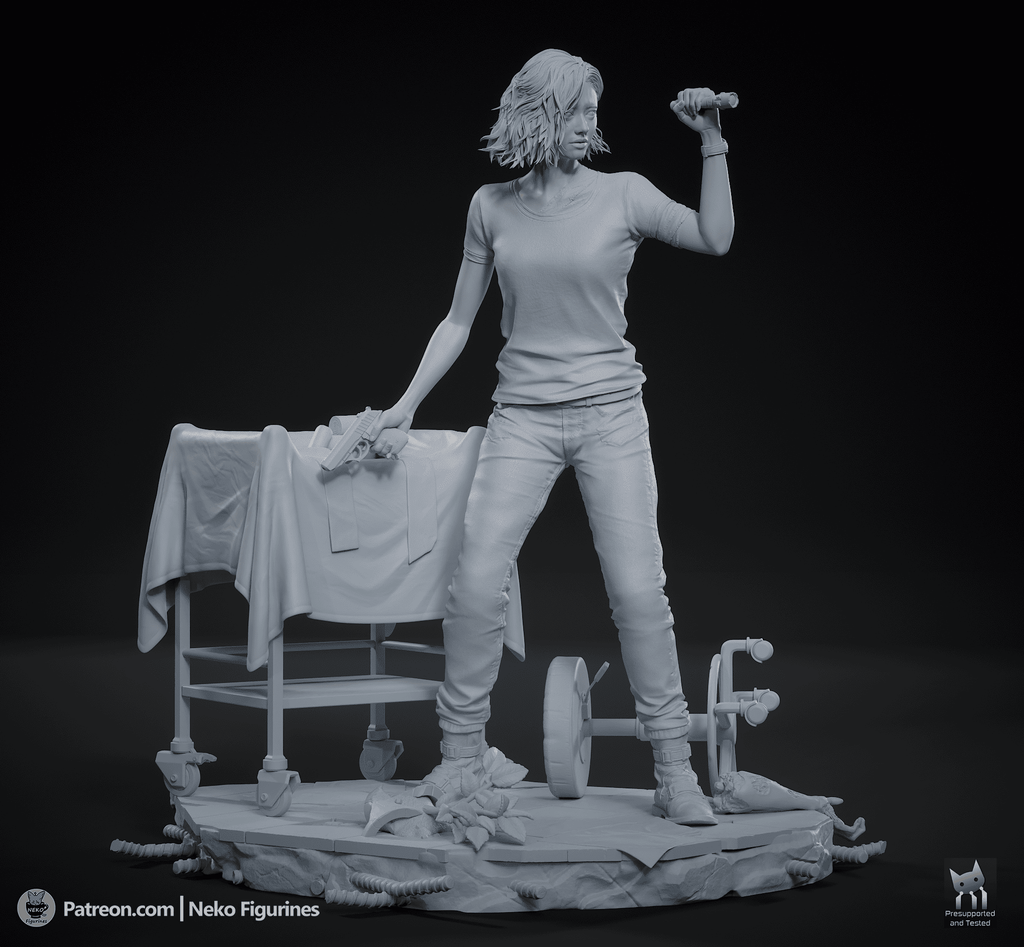 Grace Ashcroft - Resident Evil Requiem | Custom Statue 3D printed figure