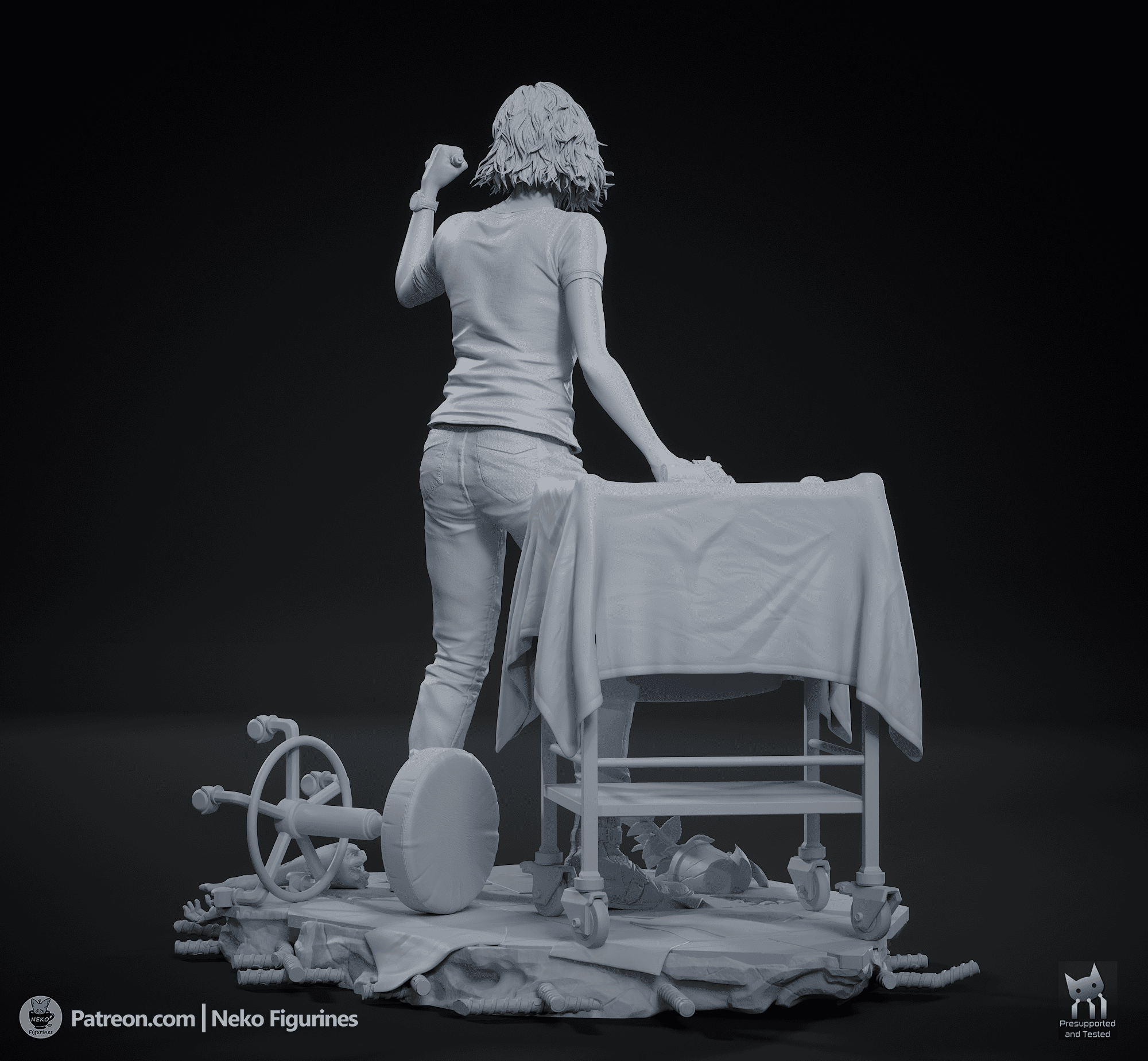 Grace Ashcroft - Resident Evil Requiem | Custom Statue 3D printed figure