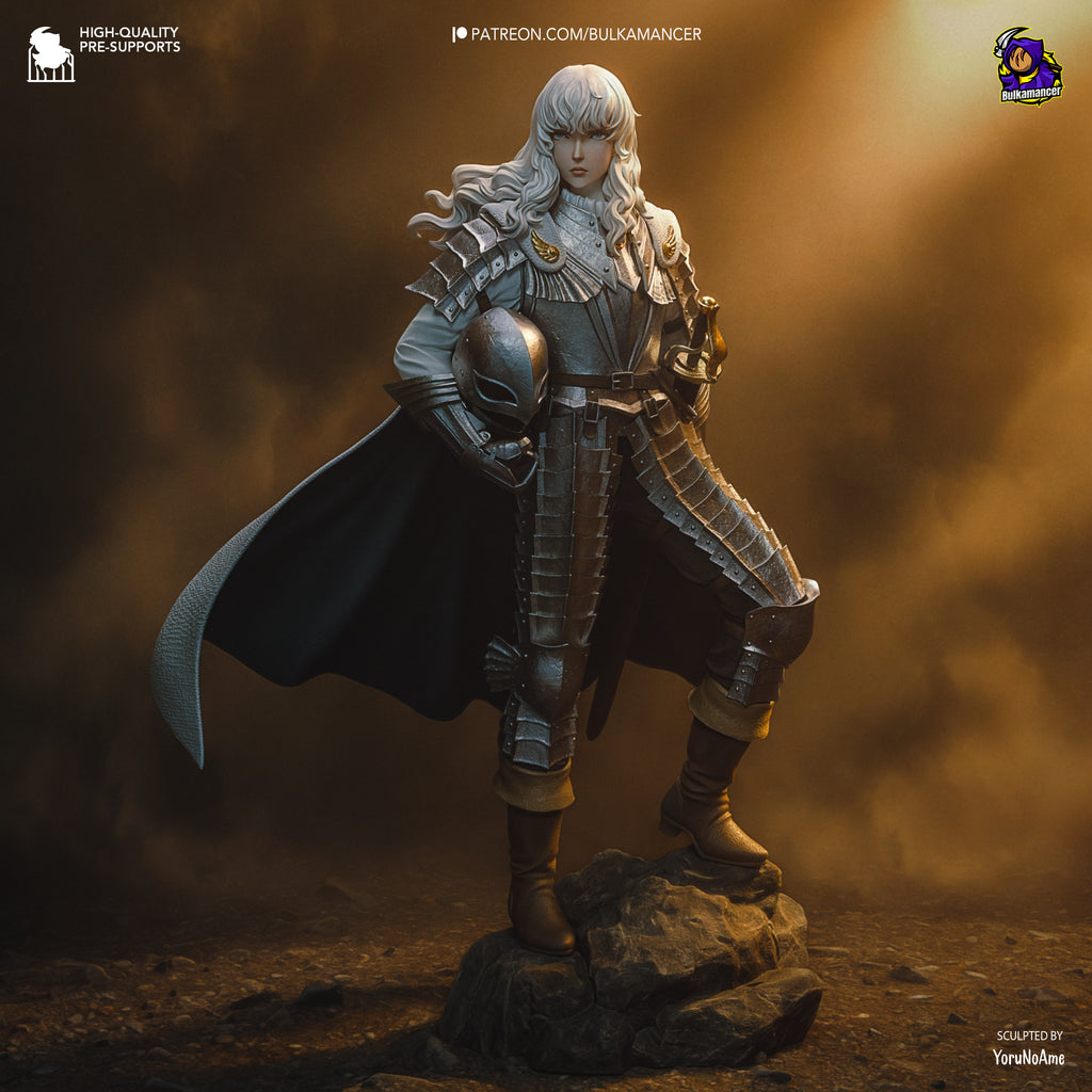 Griffith (The Golden Age Arc) - Berserk | Custom Statue 3D printed figure