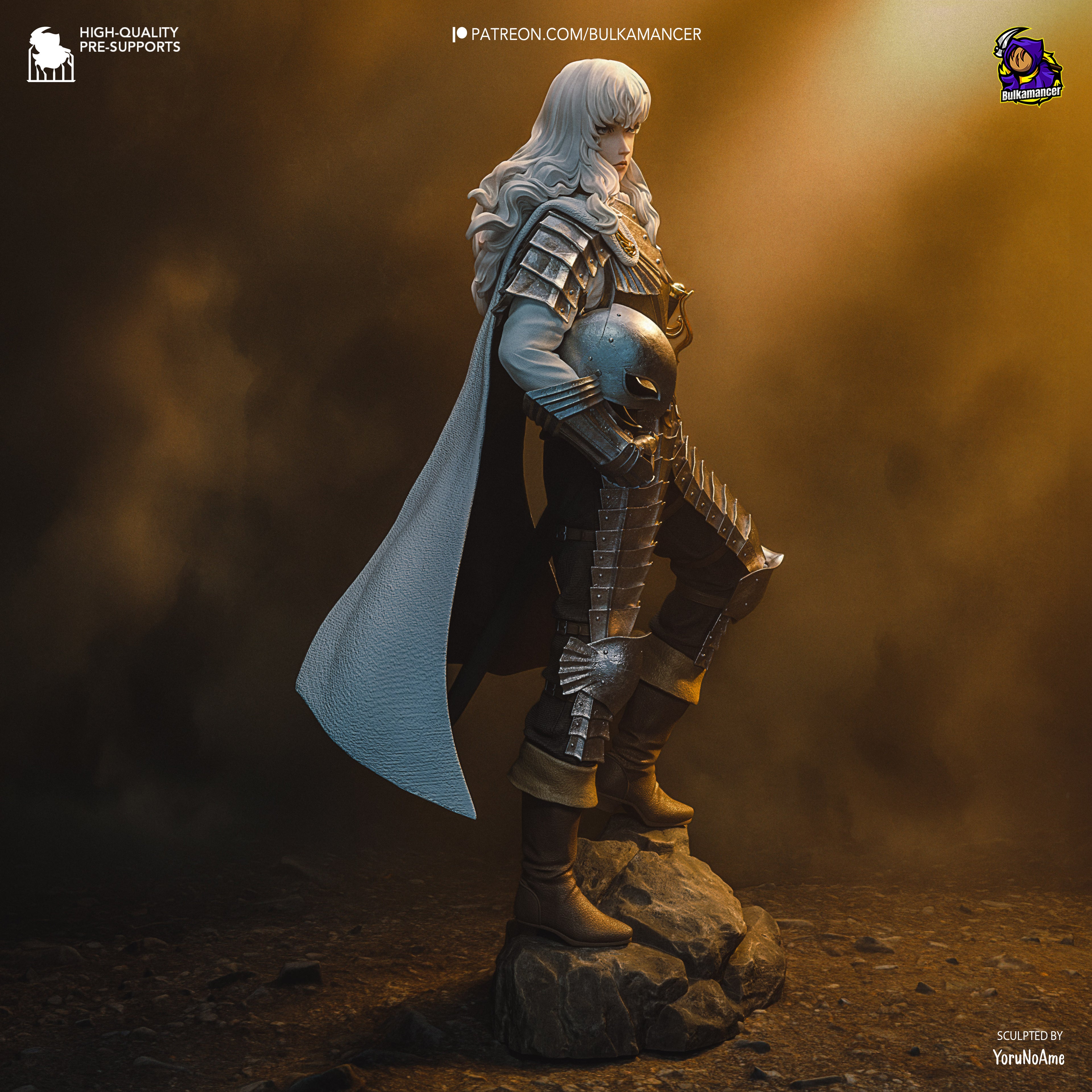 Griffith (The Golden Age Arc) - Berserk | Custom Statue 3D printed figure