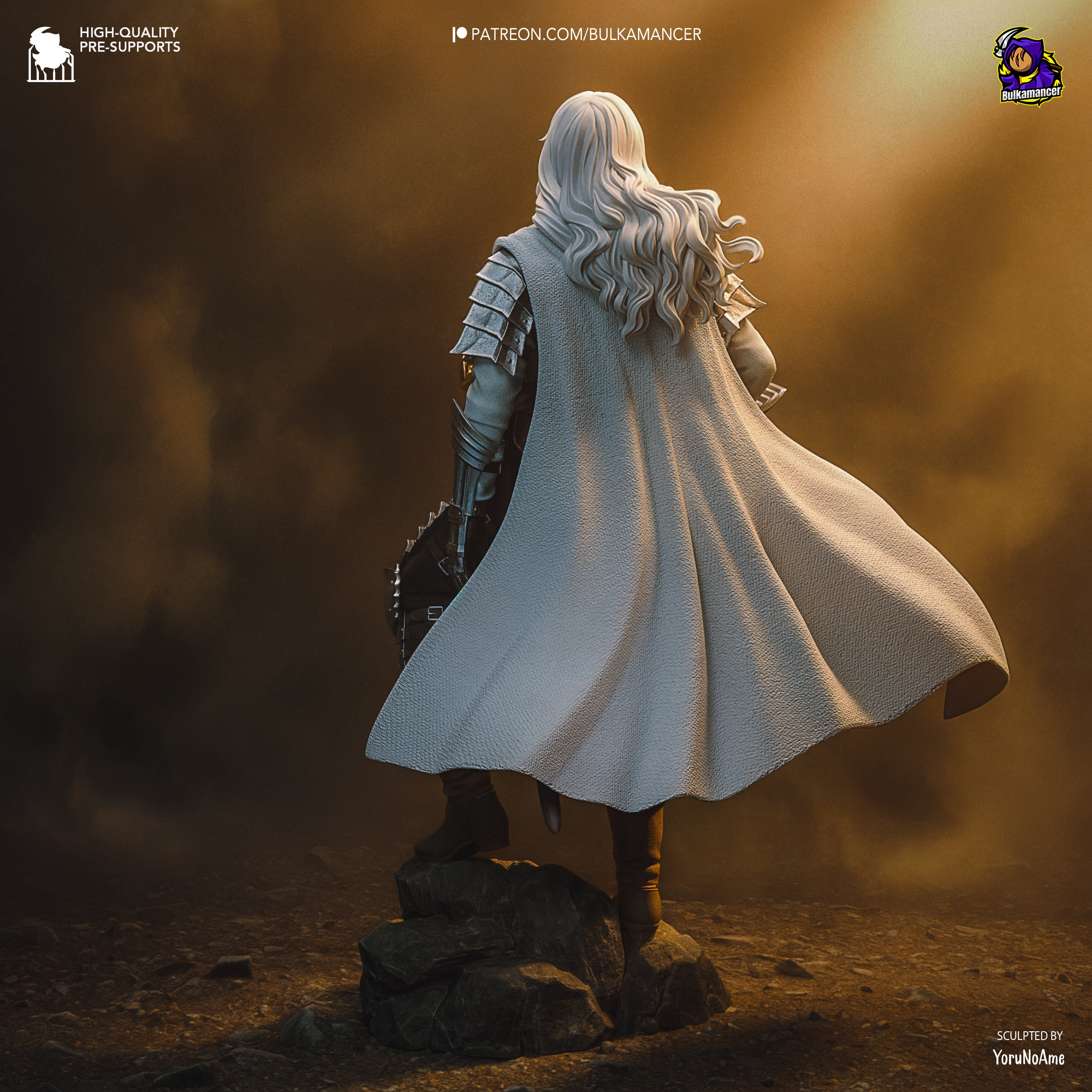 Griffith (The Golden Age Arc) - Berserk | Custom Statue 3D printed figure