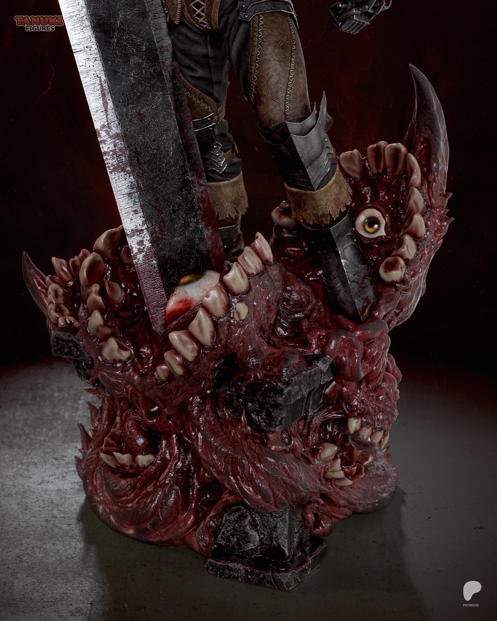 Guts - Berserk | Custom Statue 3D printed figure