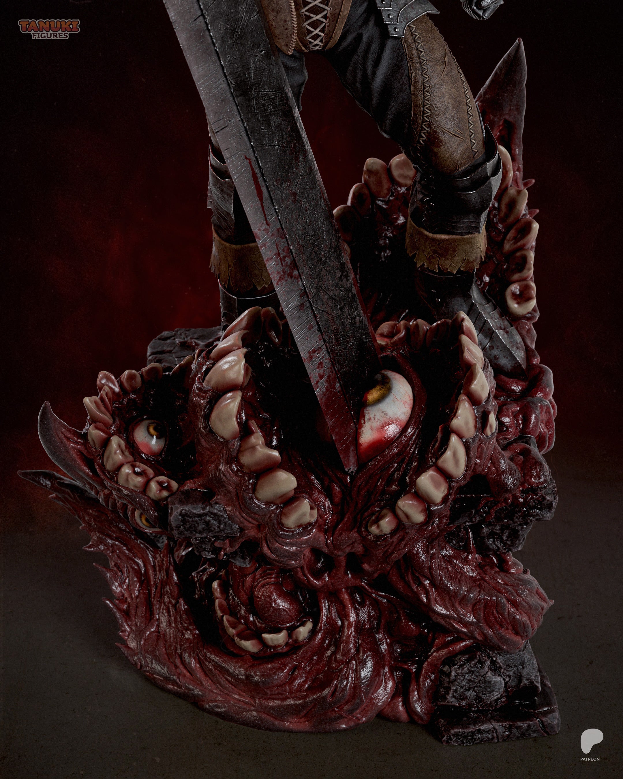 Guts - Berserk | Custom Statue 3D printed figure