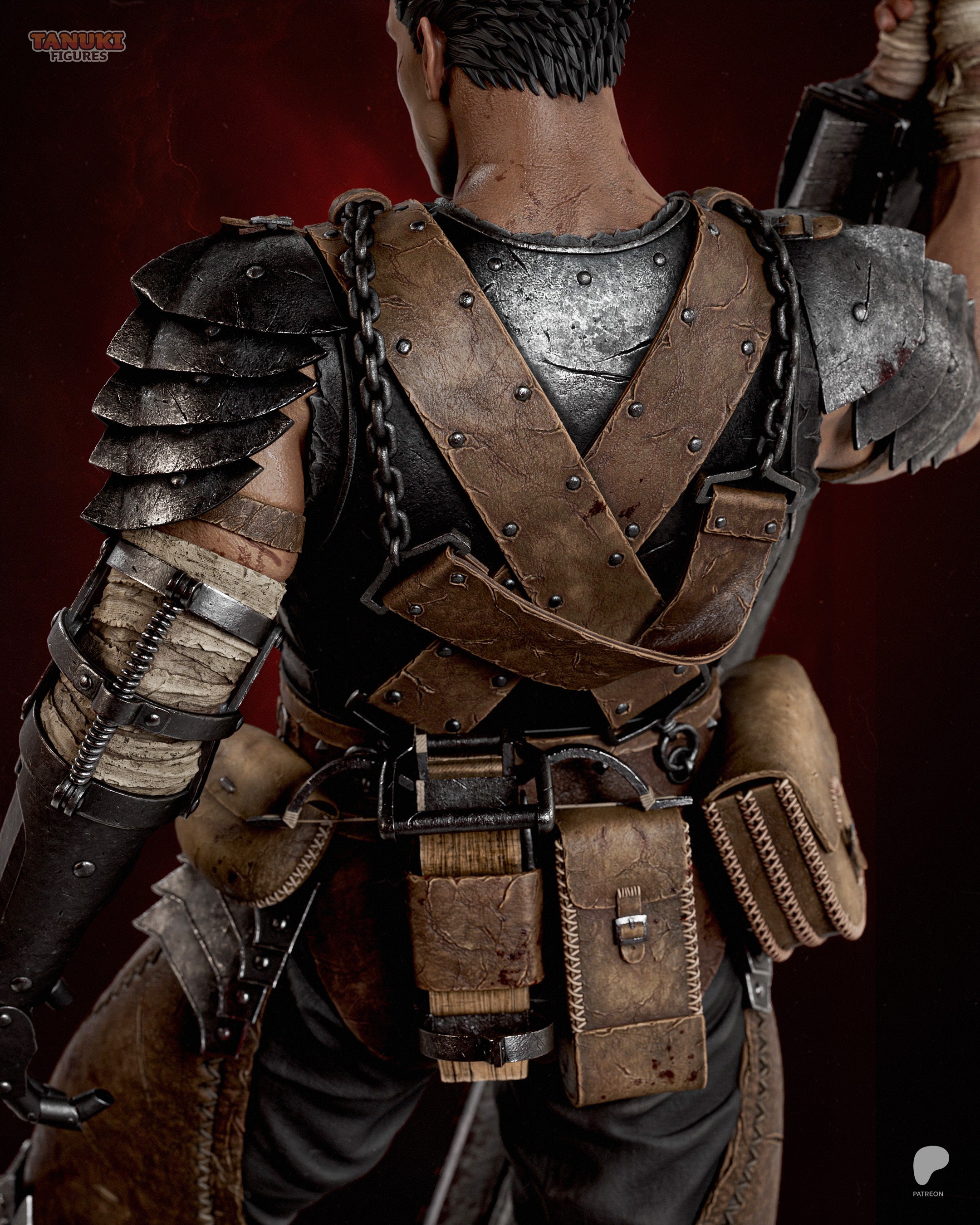 Guts - Berserk | Custom Statue 3D printed figure