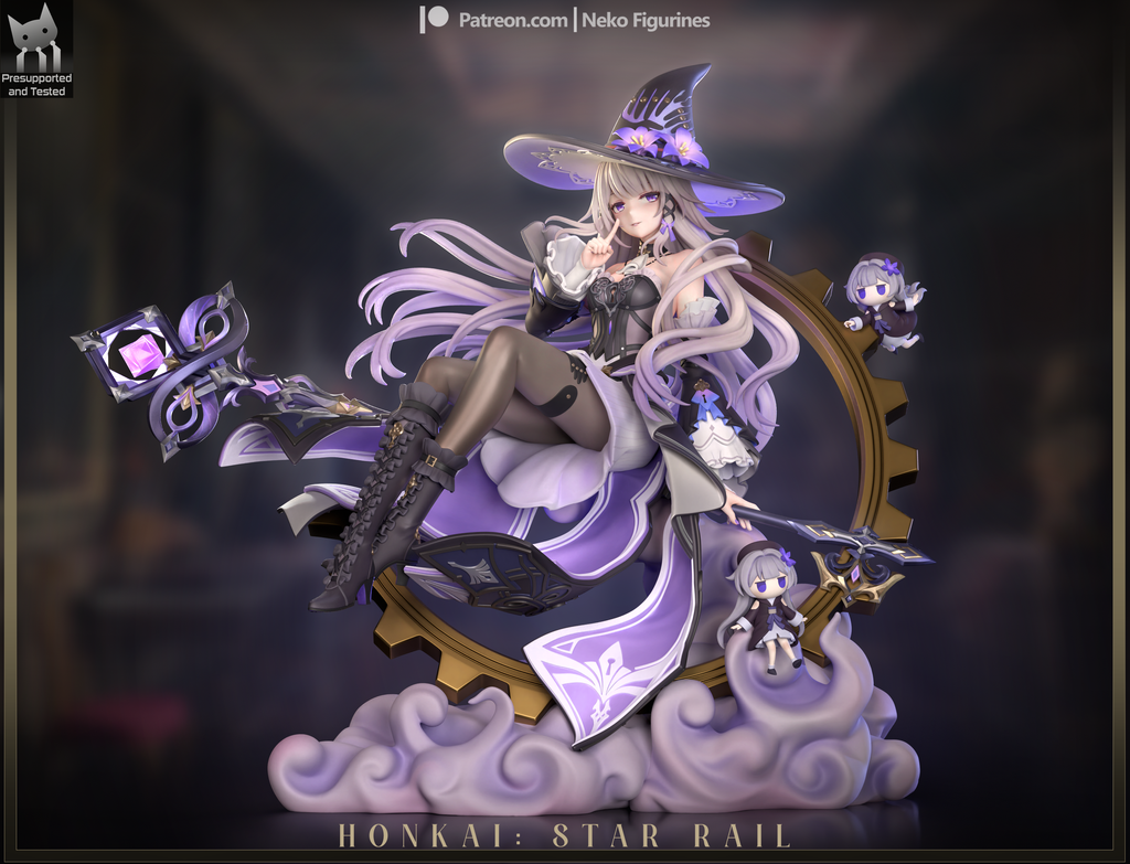 The Herta - Honkai Star Rail | Custom Statue 3D printed figure