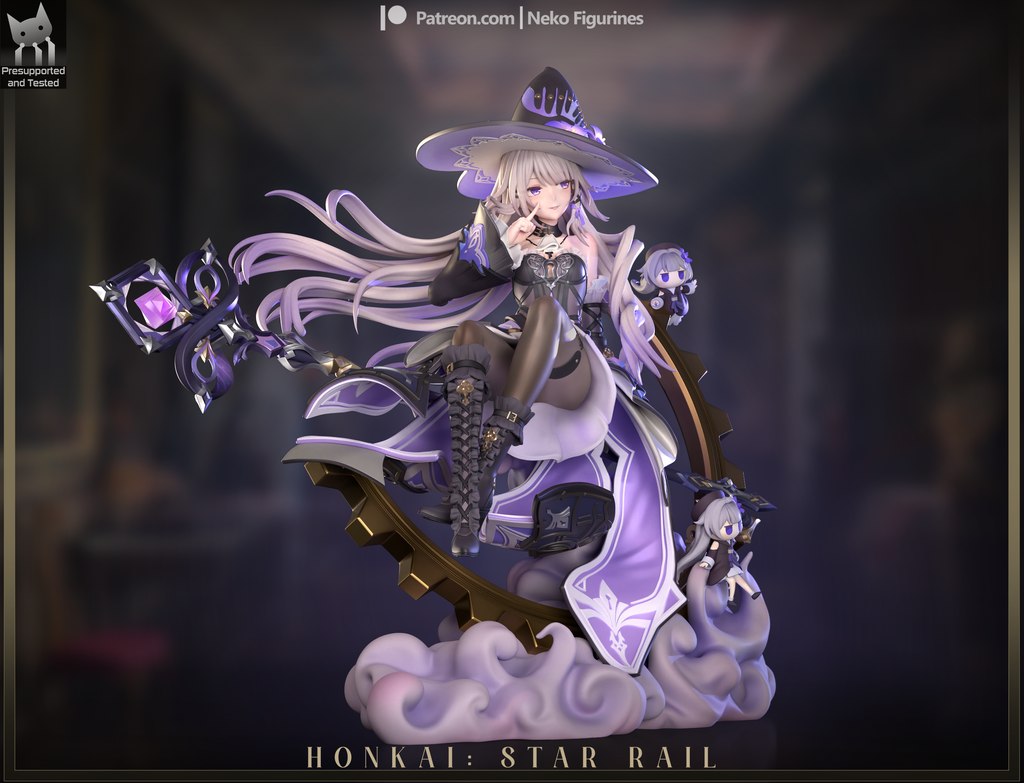 The Herta - Honkai Star Rail | Custom Statue 3D printed figure