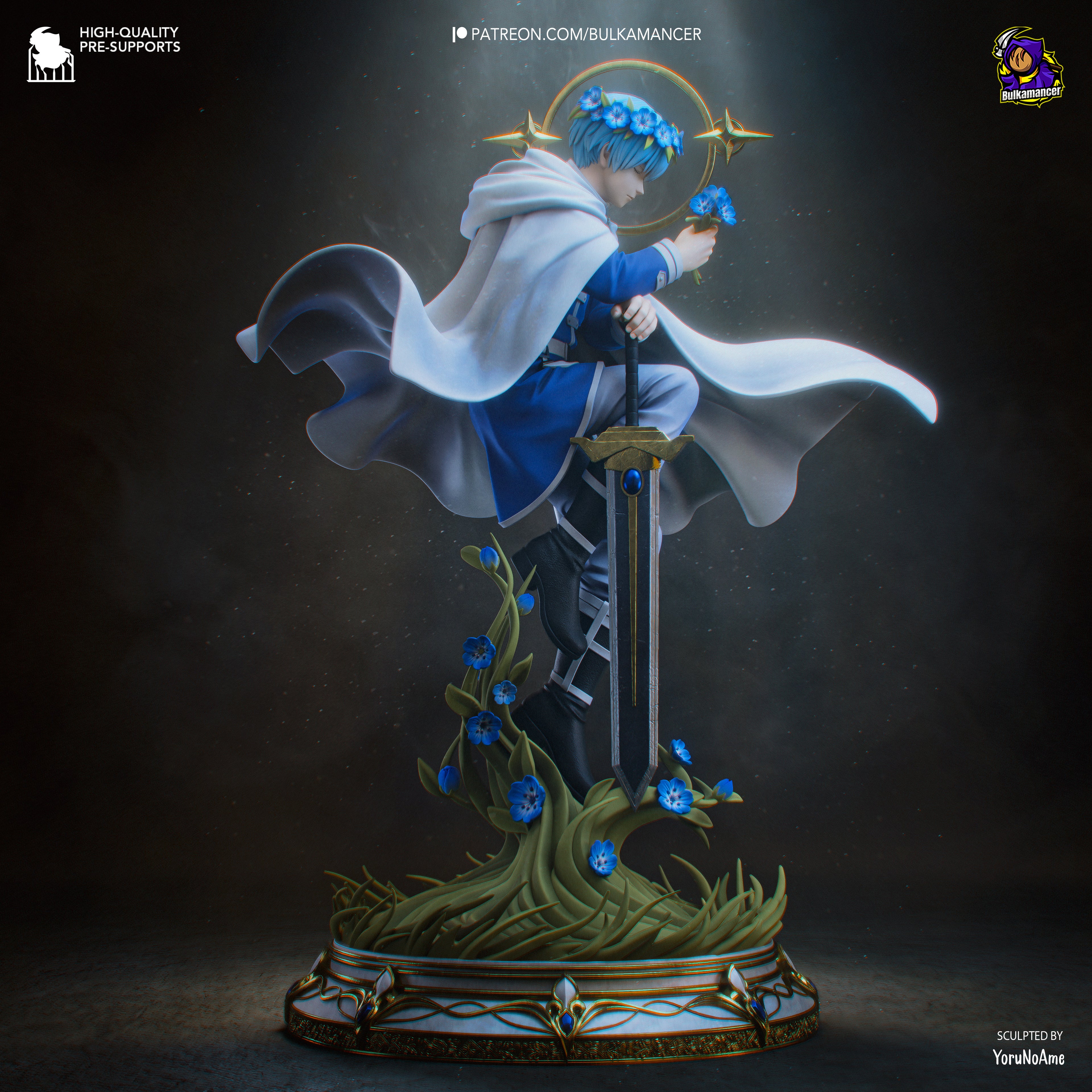 Himmel - Sousou no Frieren | Custom Statue 3D printed figure