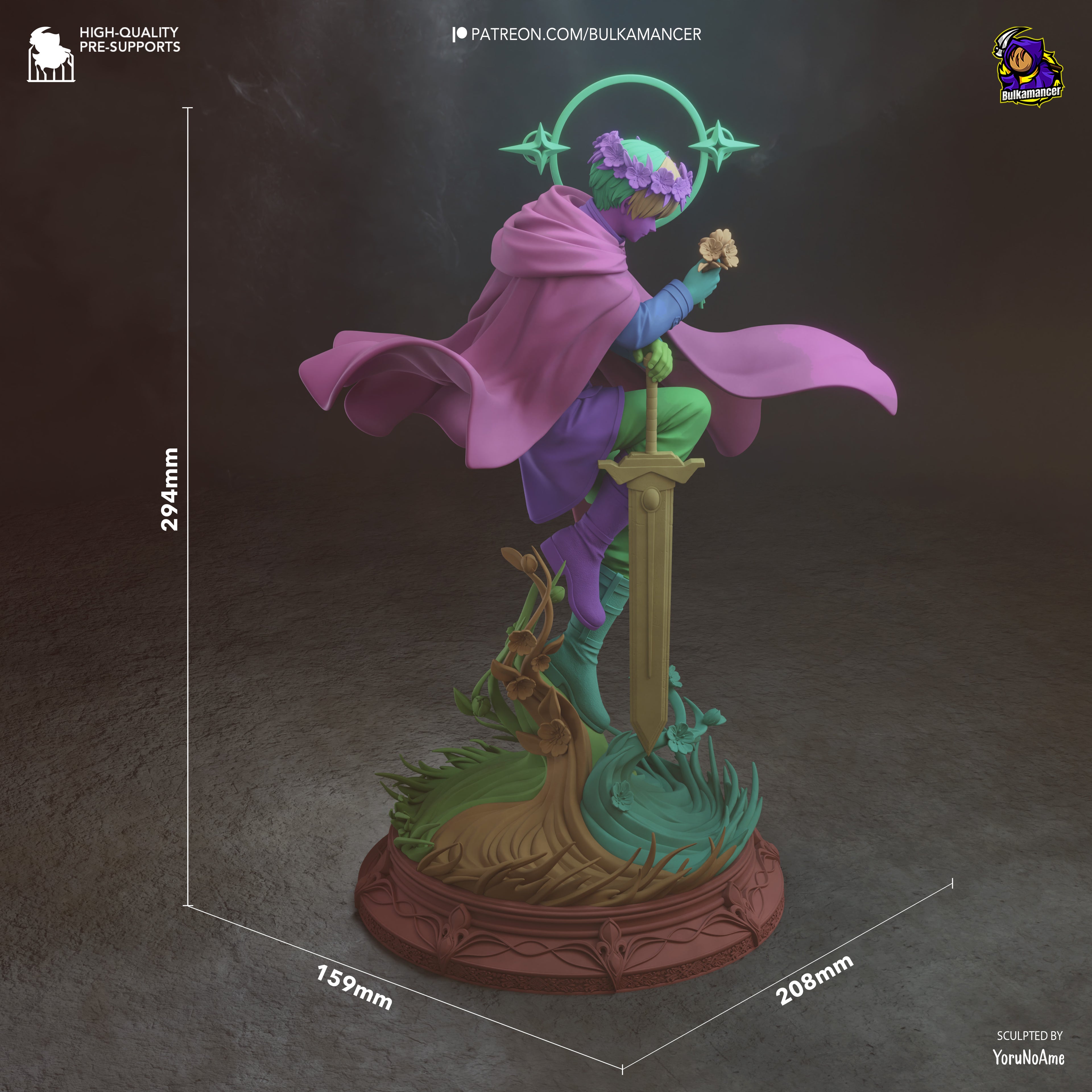 Himmel - Sousou no Frieren | Custom Statue 3D printed figure