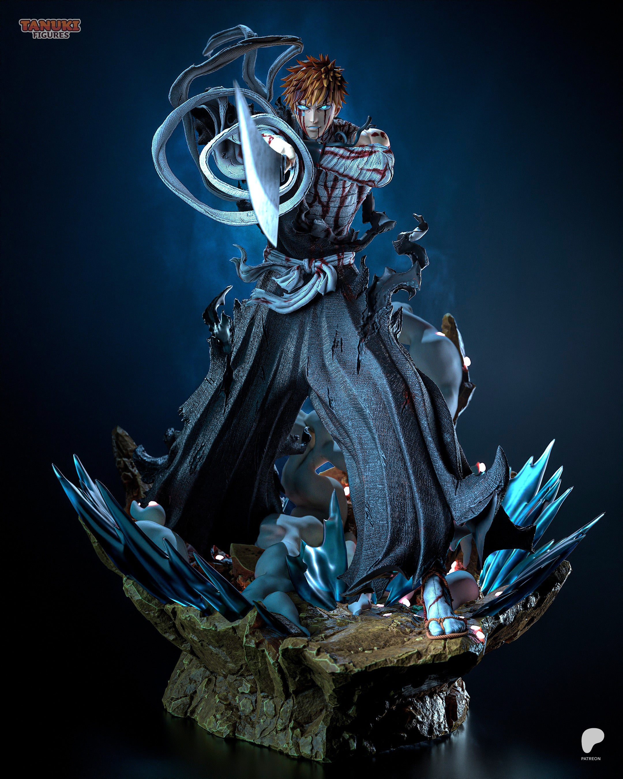 Ichigo Kurosaki - Bleach | Custom Statue 3D printed figure