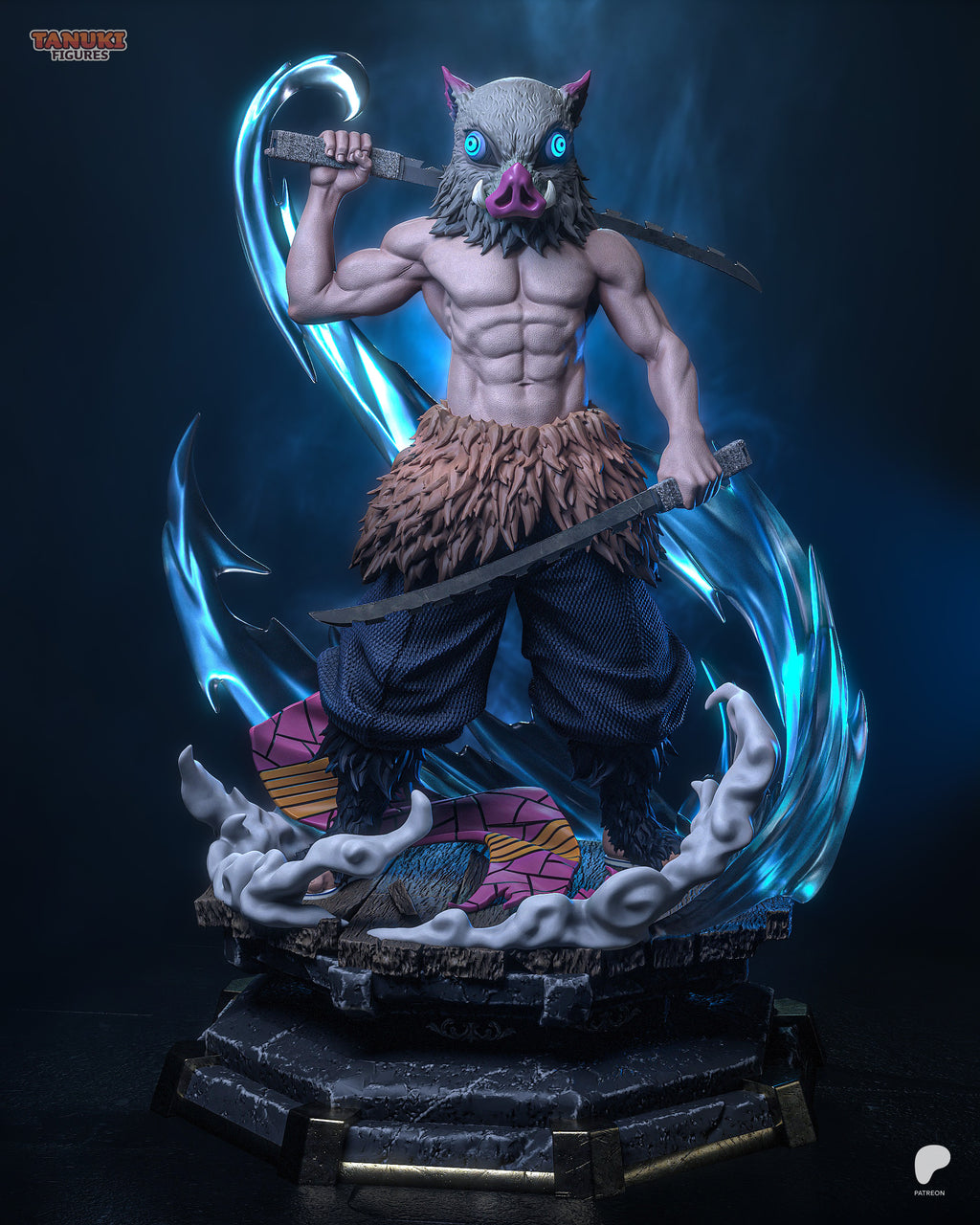 Inosuke - Kimetsu no Yaiba | Custom Statue 3D printed figure