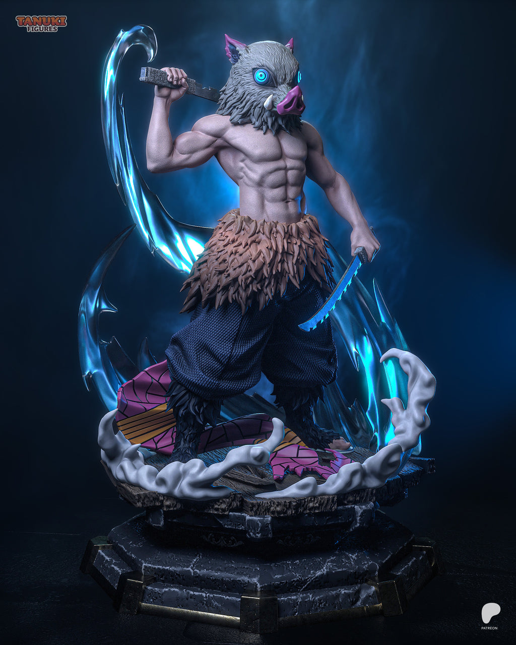Inosuke - Kimetsu no Yaiba | Custom Statue 3D printed figure