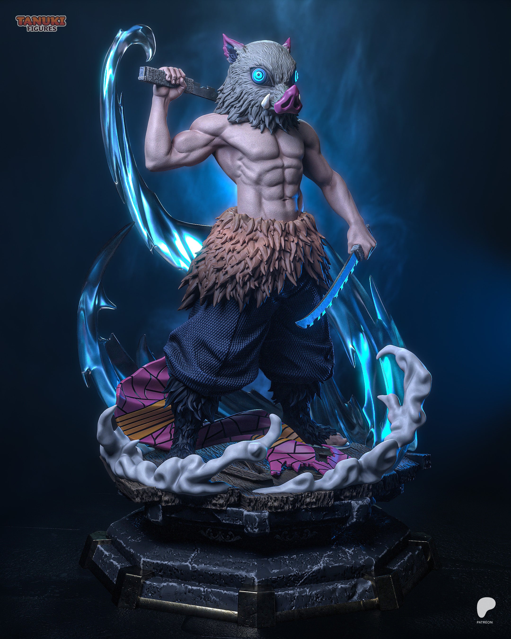 Inosuke - Kimetsu no Yaiba | Custom Statue 3D printed figure