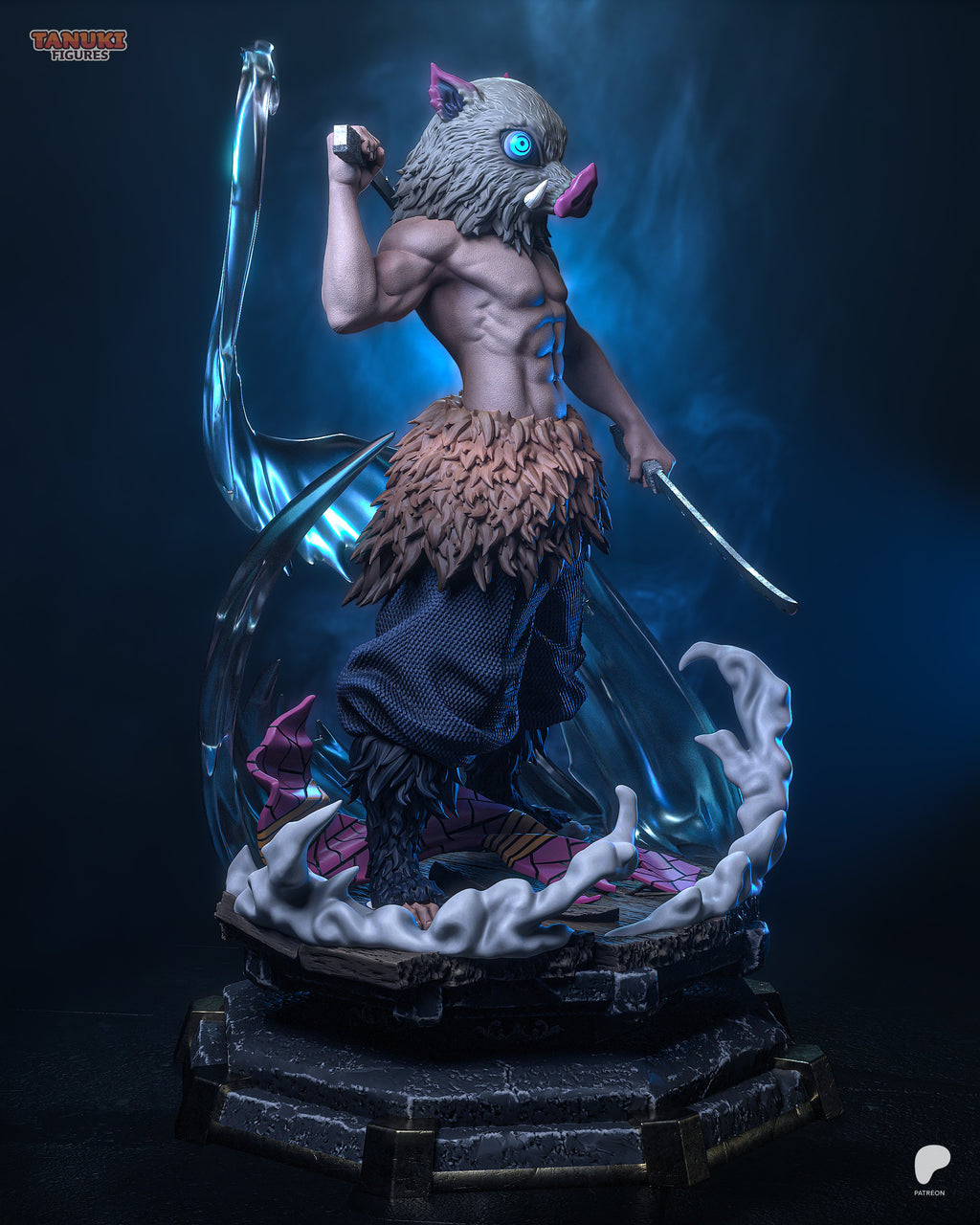 Inosuke - Kimetsu no Yaiba | Custom Statue 3D printed figure