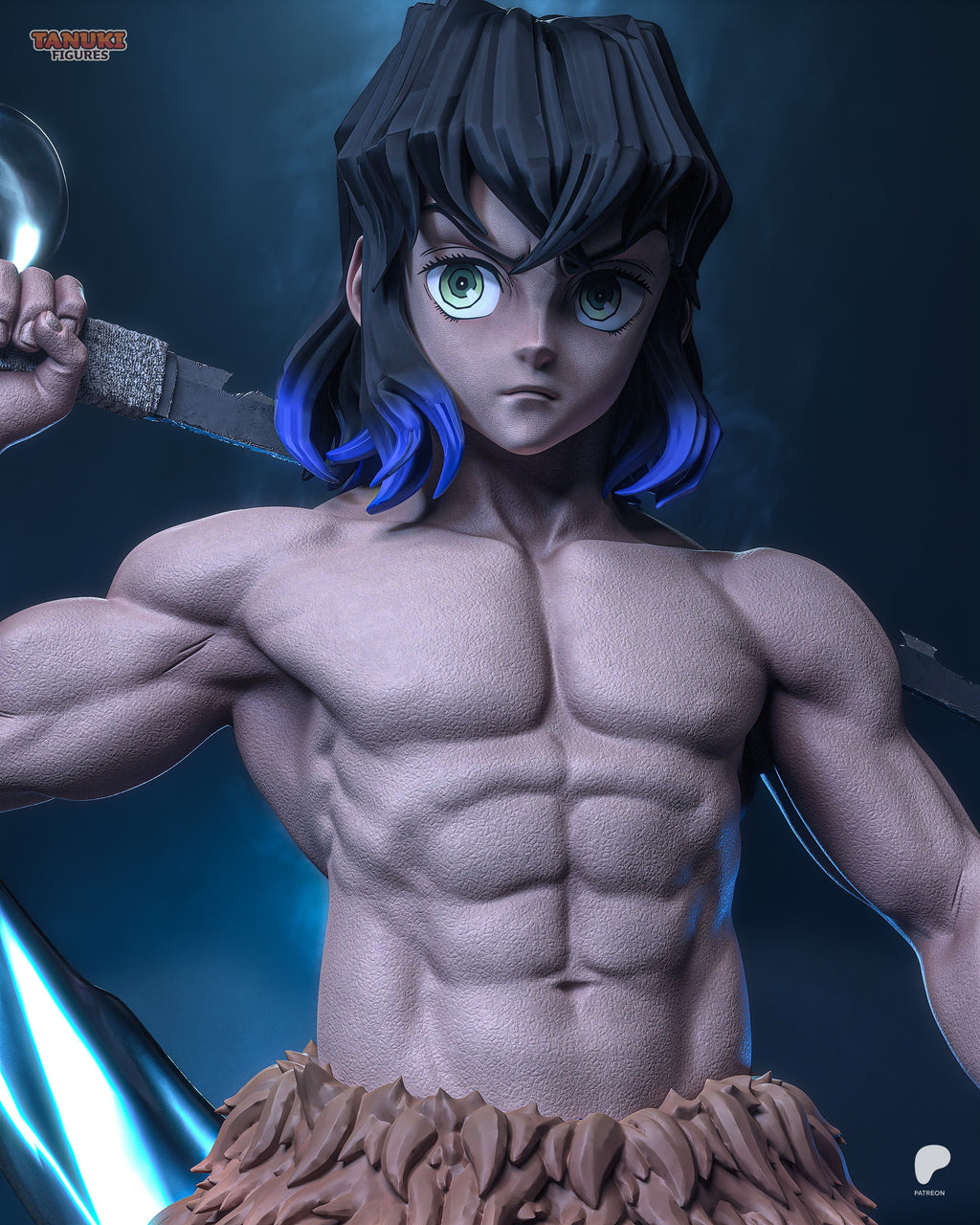 Inosuke - Kimetsu no Yaiba | Custom Statue 3D printed figure