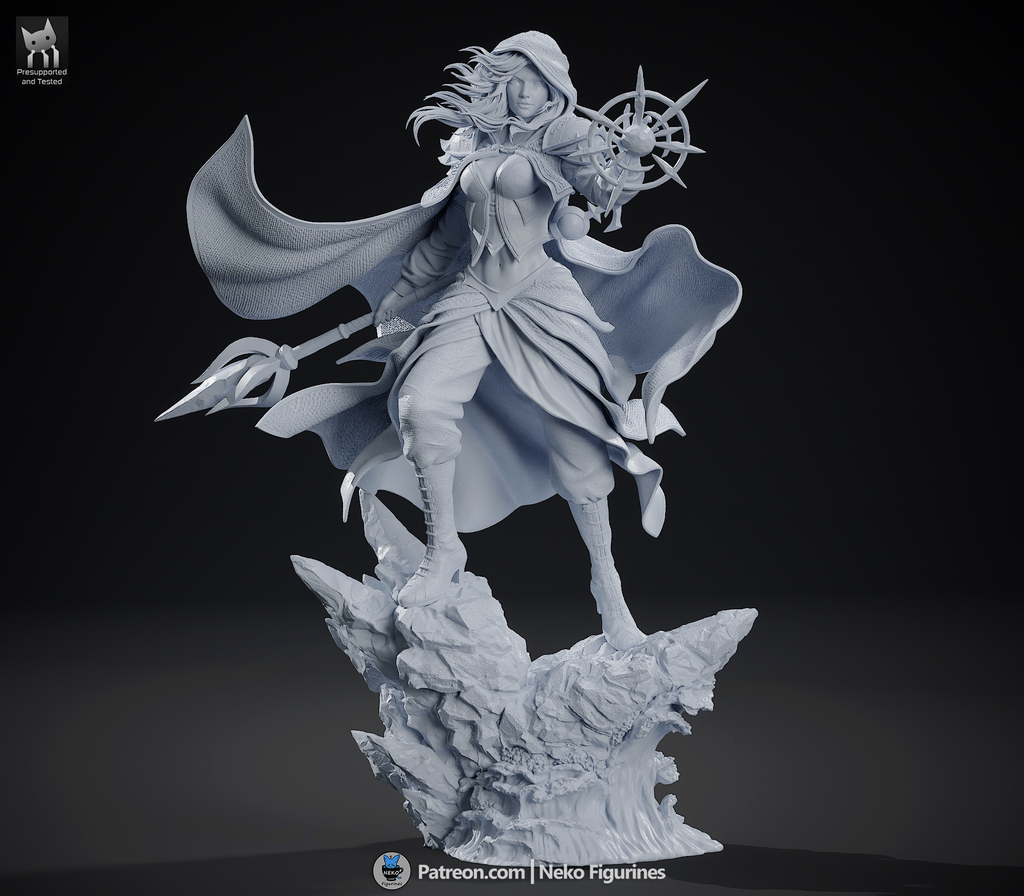 Jaina Proudmoore - World of Warcraft | Custom Statue 3D printed figure