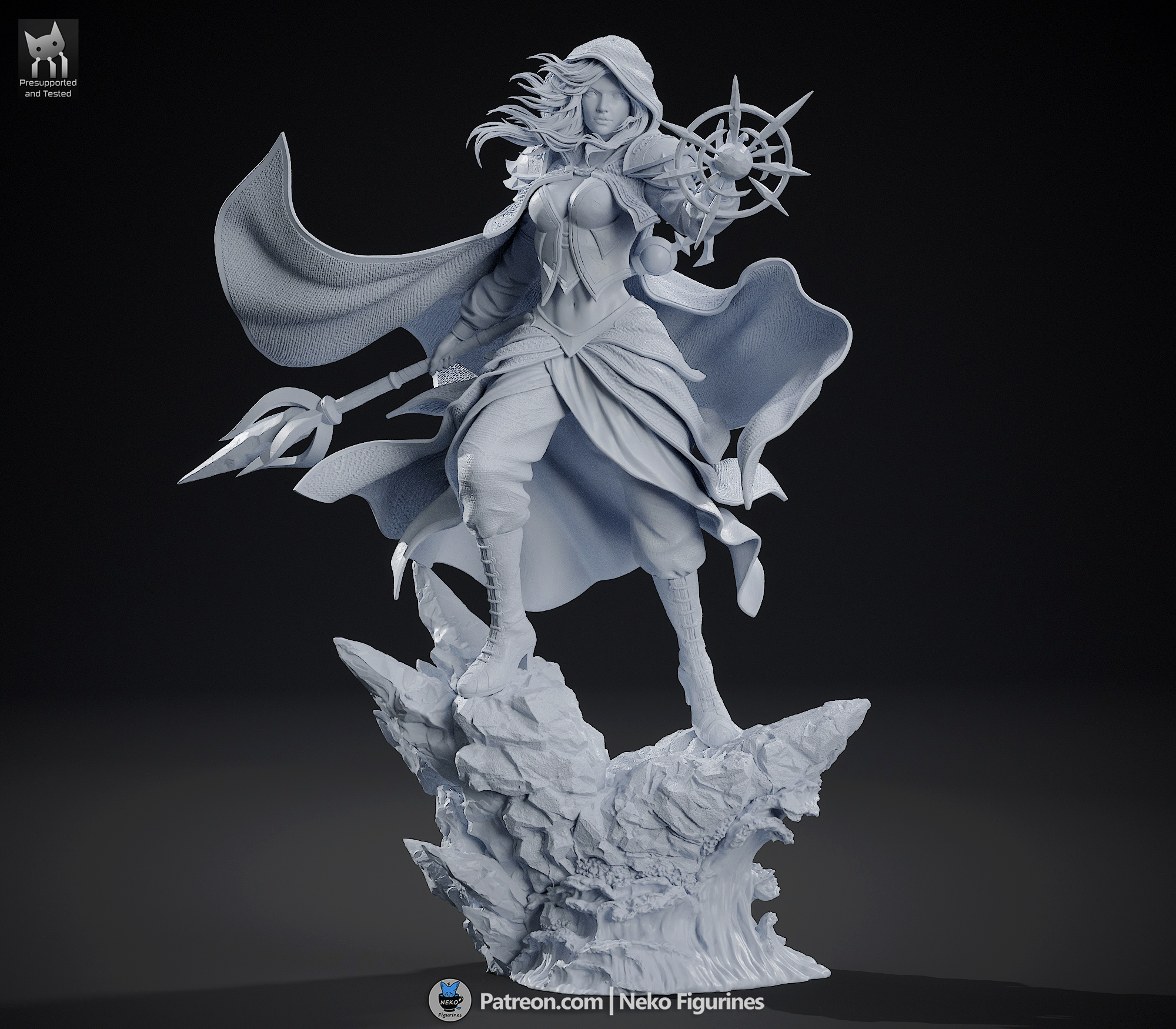 Jaina Proudmoore - World of Warcraft | Custom Statue 3D printed figure