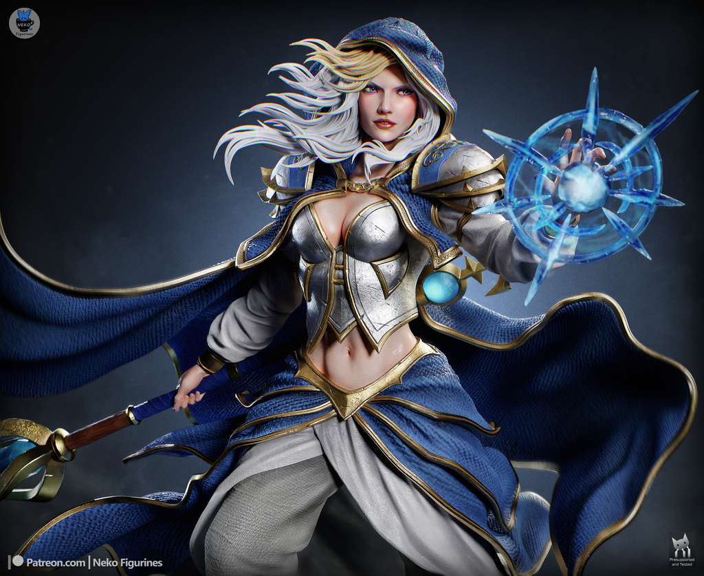 Jaina Proudmoore - World of Warcraft | Custom Statue 3D printed figure