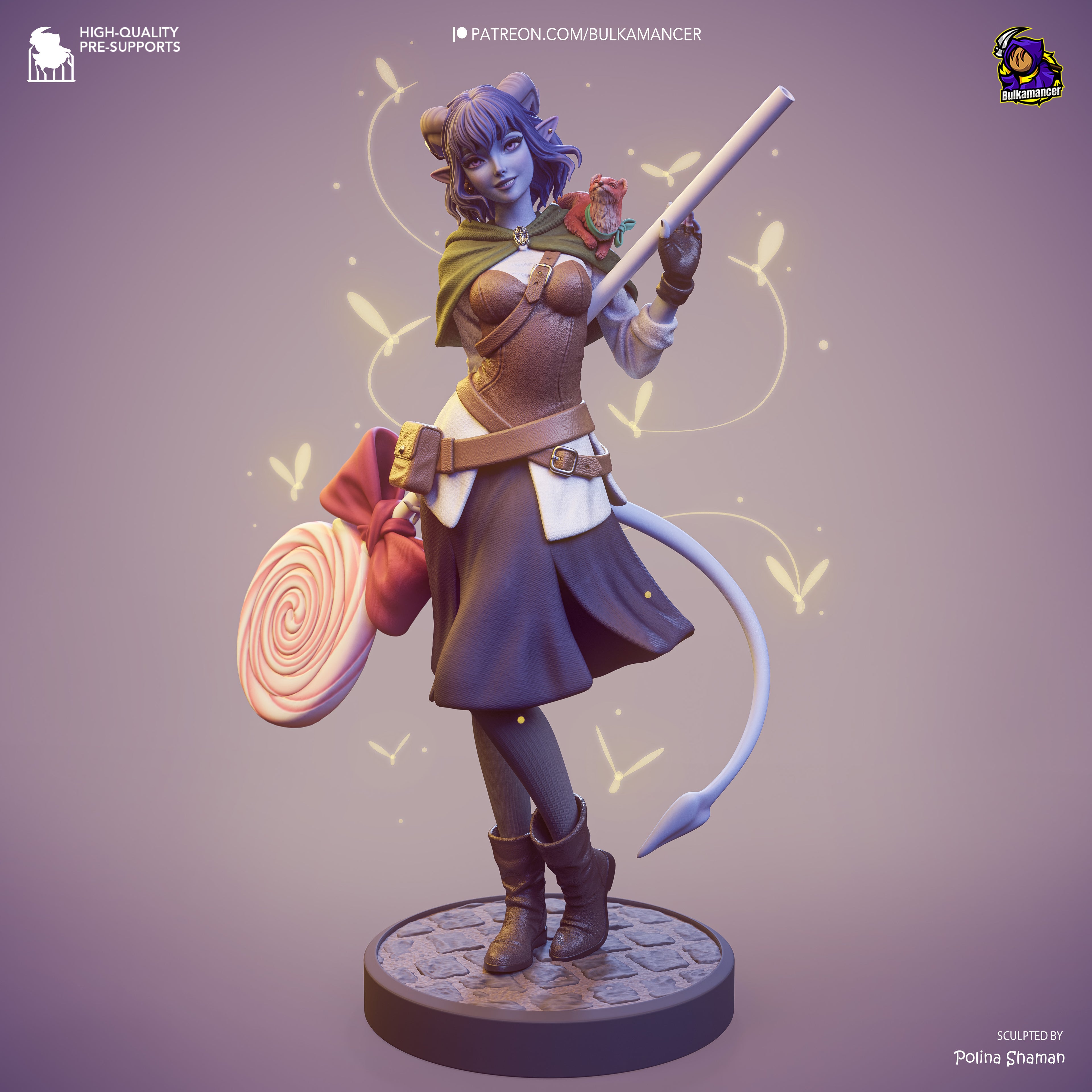 Jester – The Mighty Nein | Custom Statue 3D printed figure
