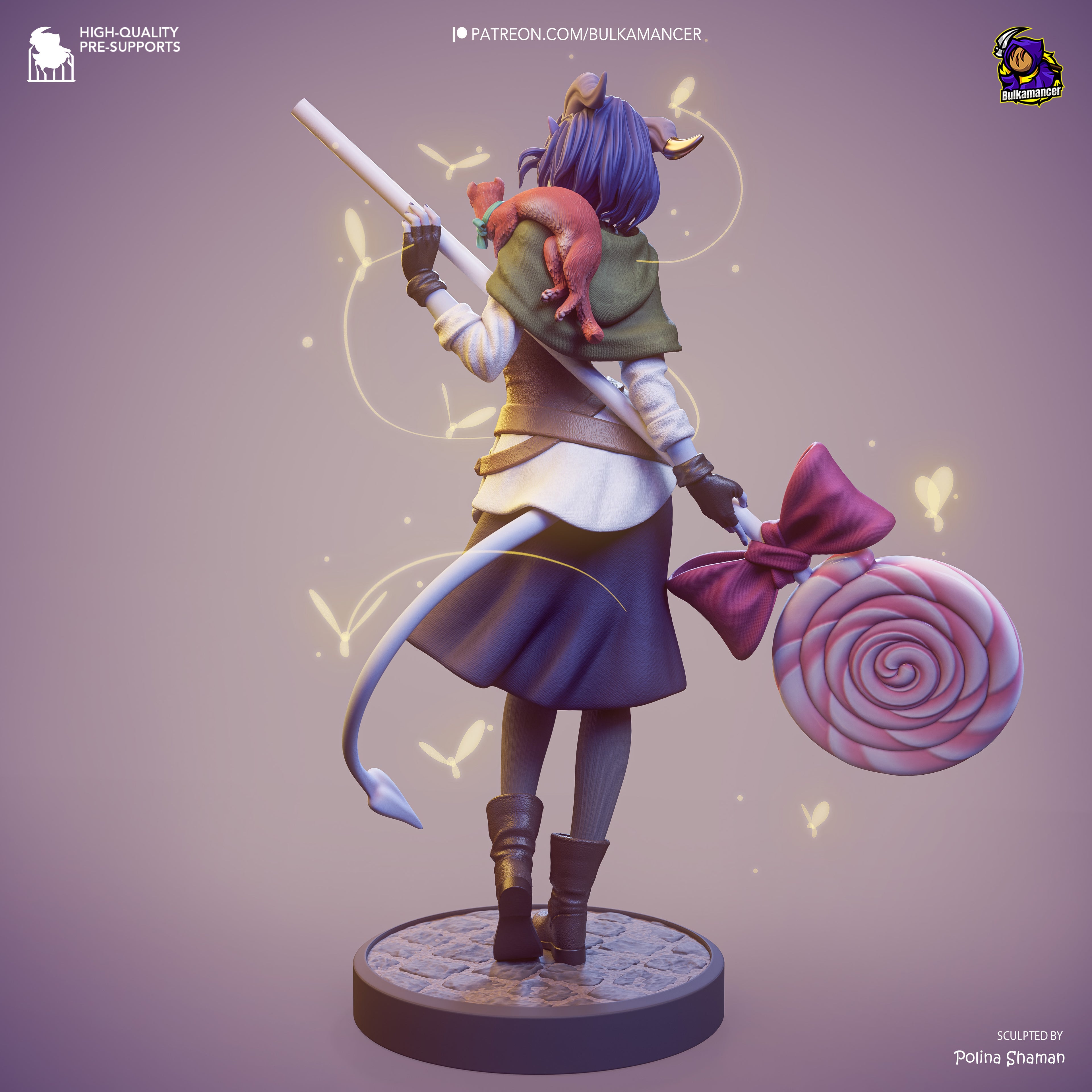 Jester – The Mighty Nein | Custom Statue 3D printed figure