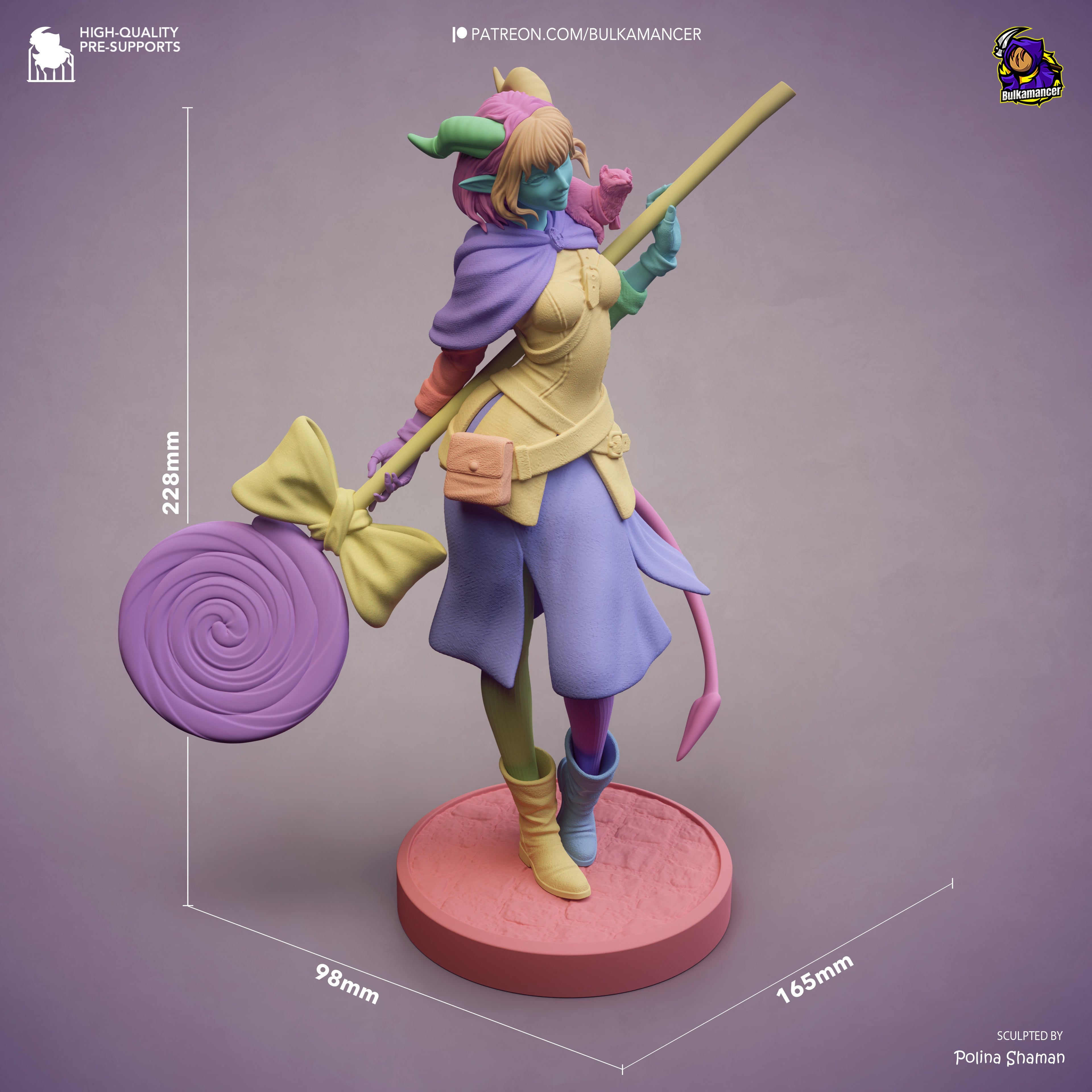 Jester – The Mighty Nein | Custom Statue 3D printed figure