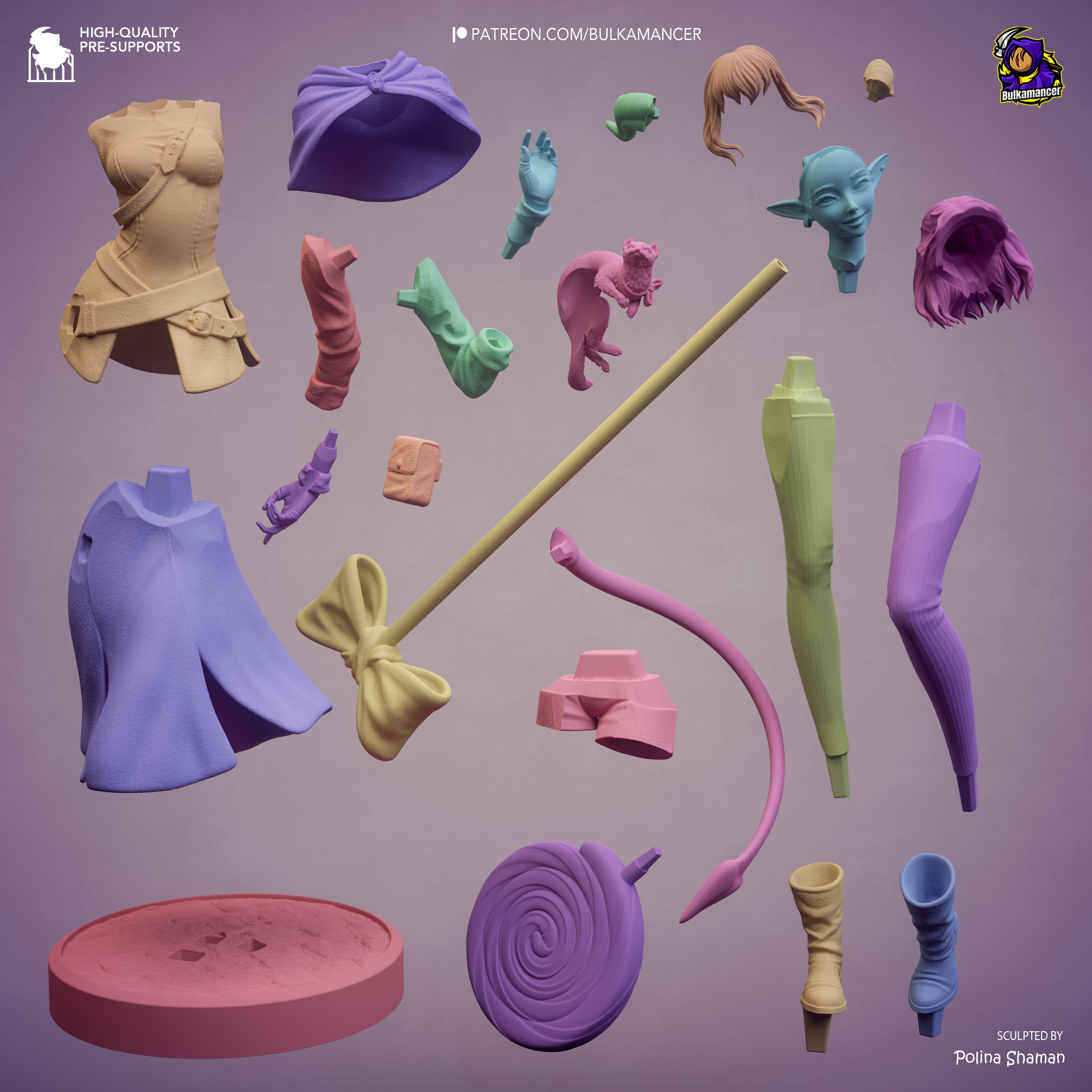 Jester – The Mighty Nein | Custom Statue 3D printed figure