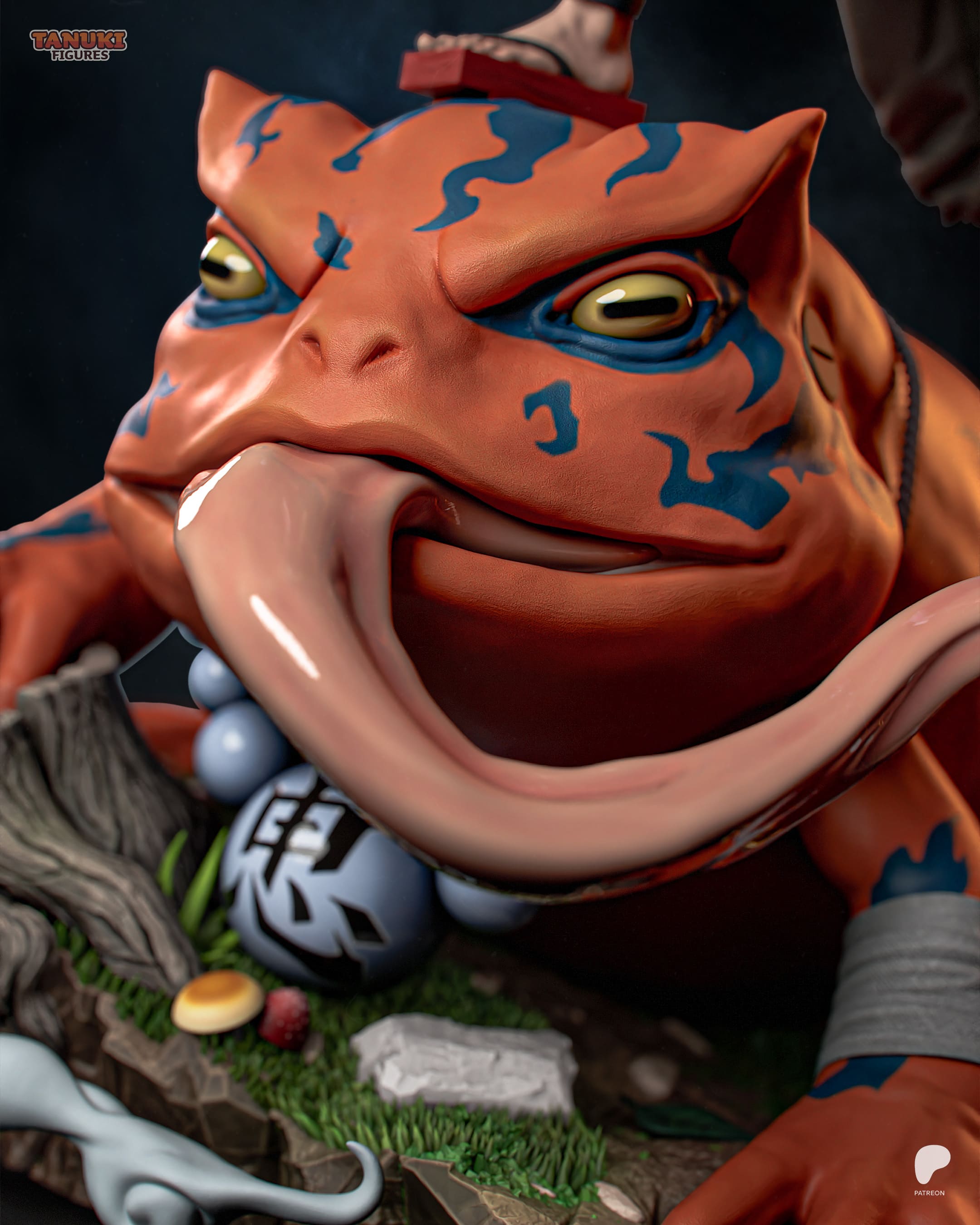 Jiraya - Naruto | Custom Statue 3D printed figure