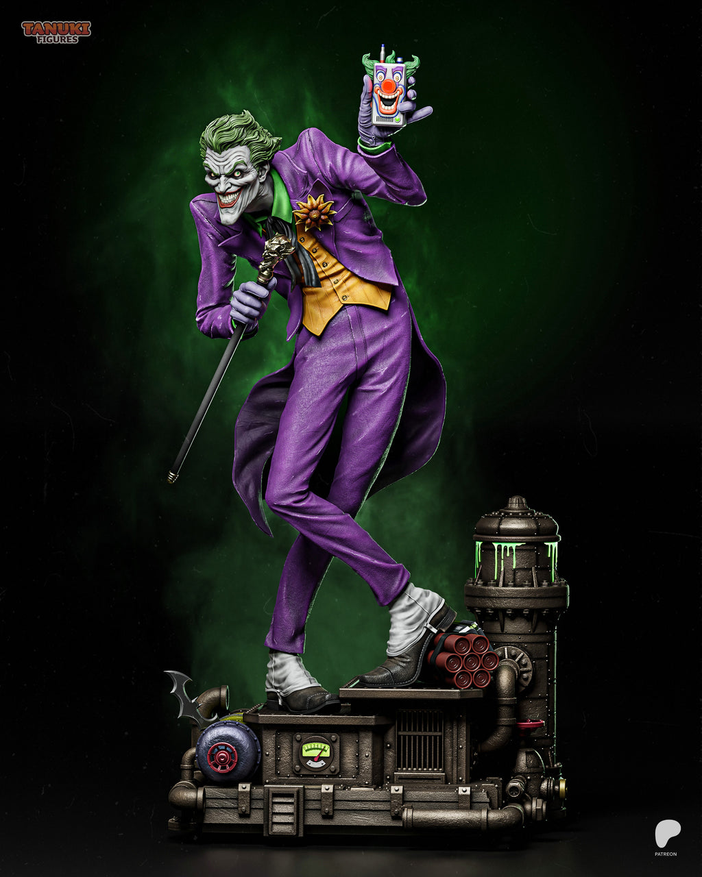 Joker - DC Comics | Custom Statue 3D printed figure