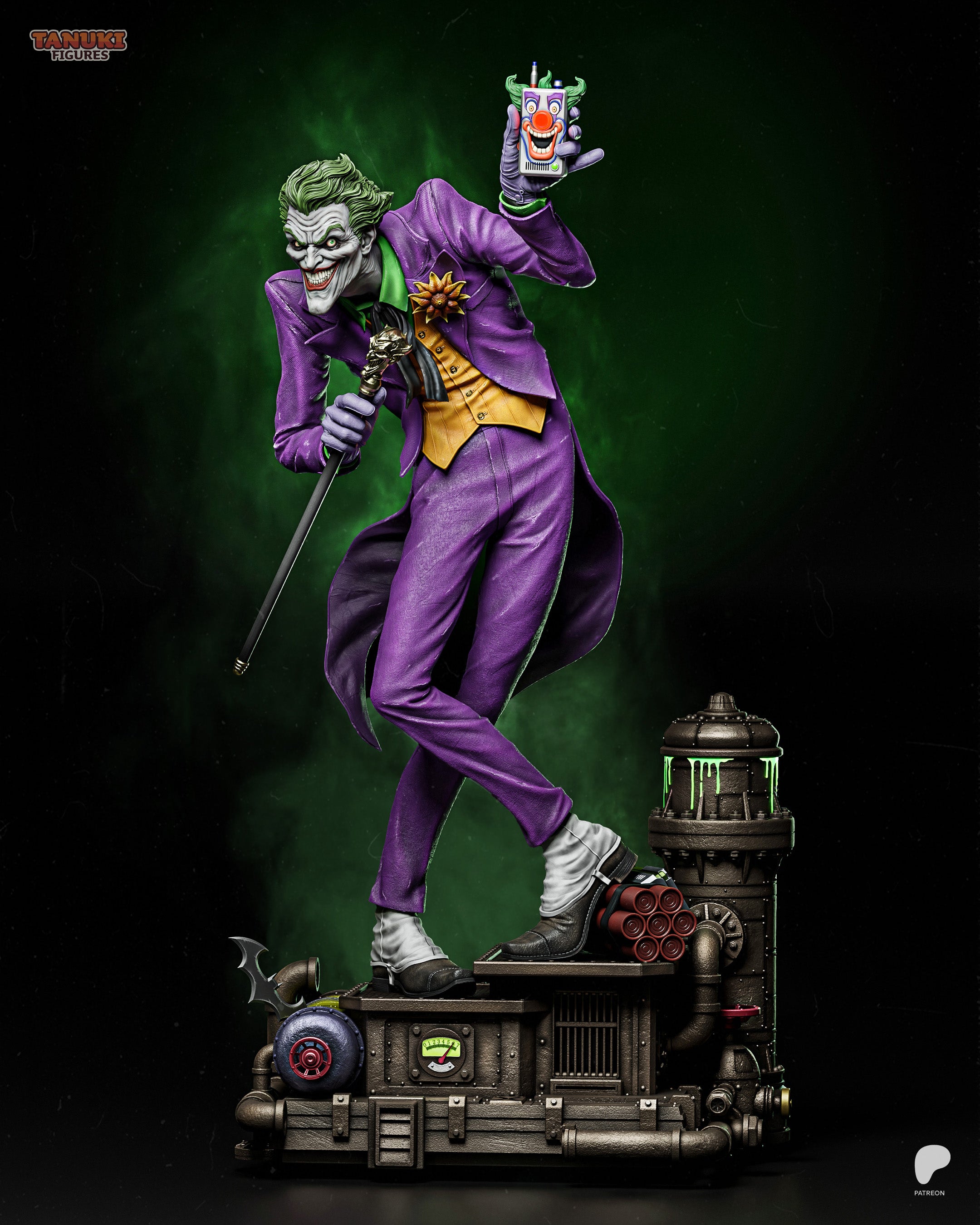 Joker - DC Comics | Custom Statue 3D printed figure
