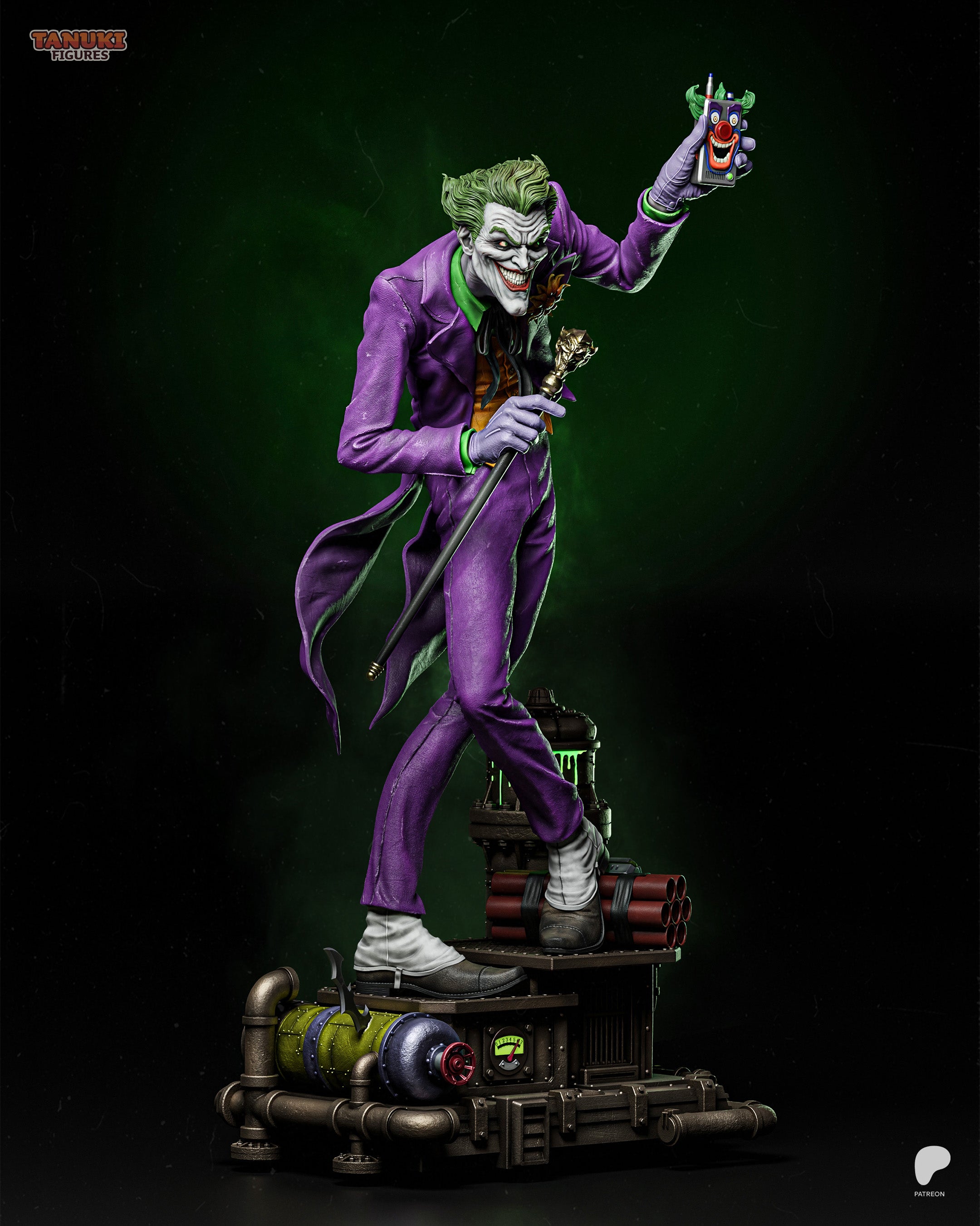 Joker - DC Comics | Custom Statue 3D printed figure