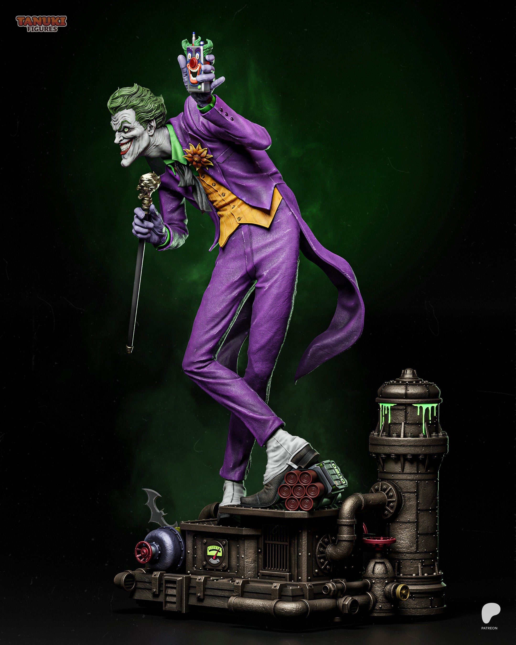 Joker - DC Comics | Custom Statue 3D printed figure