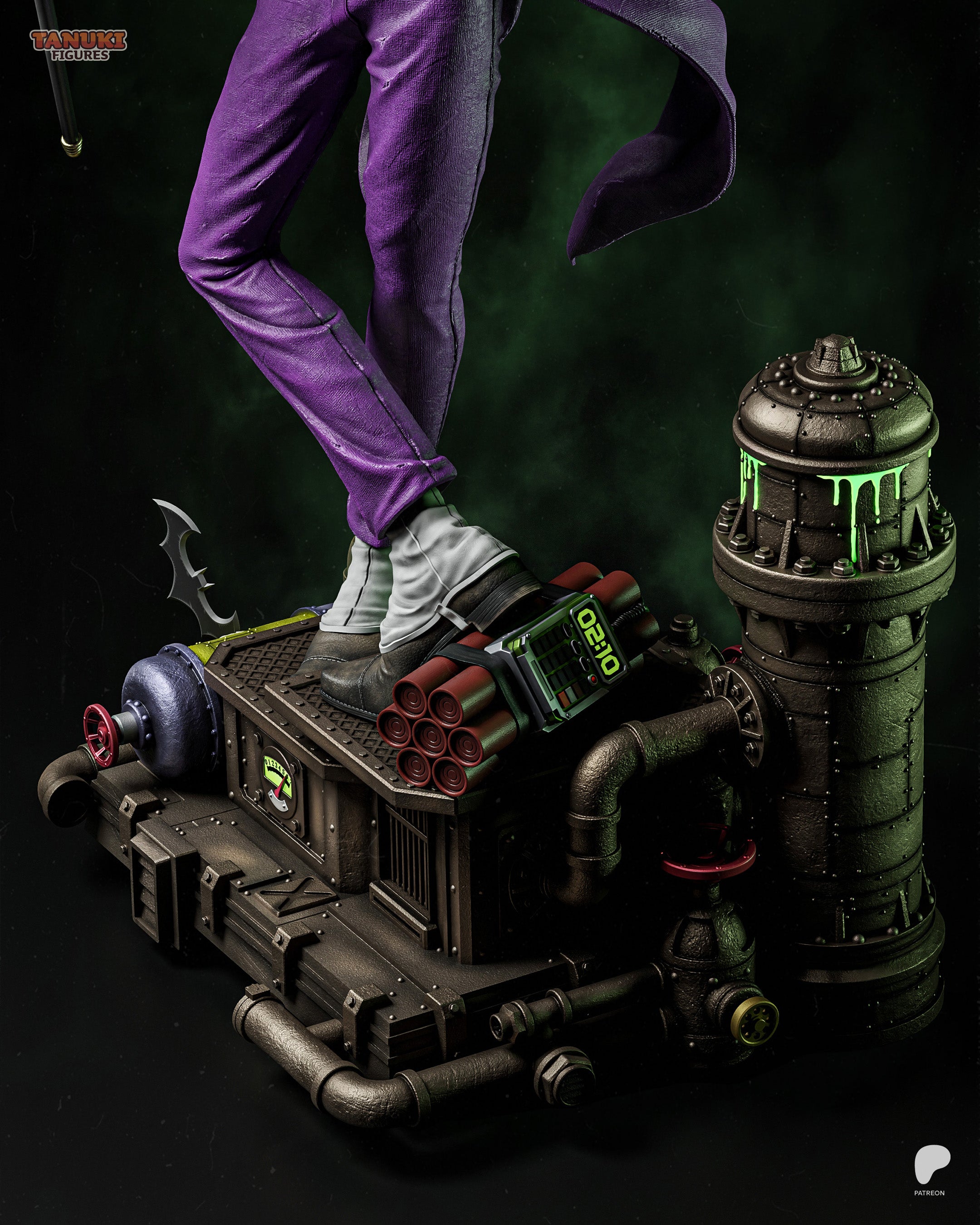 Joker - DC Comics | Custom Statue 3D printed figure