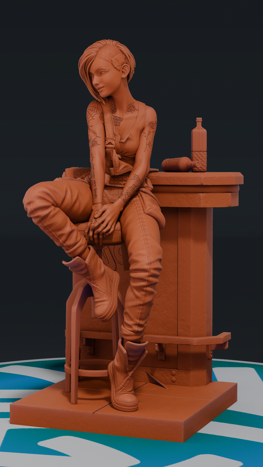 Judy Alvarez – Cyberpunk 2077 | Custom Statue 3D printed figure