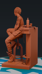 Judy Alvarez – Cyberpunk 2077 | Custom Statue 3D printed figure