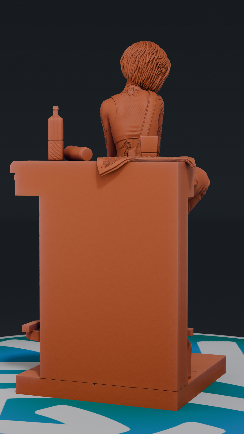 Judy Alvarez – Cyberpunk 2077 | Custom Statue 3D printed figure