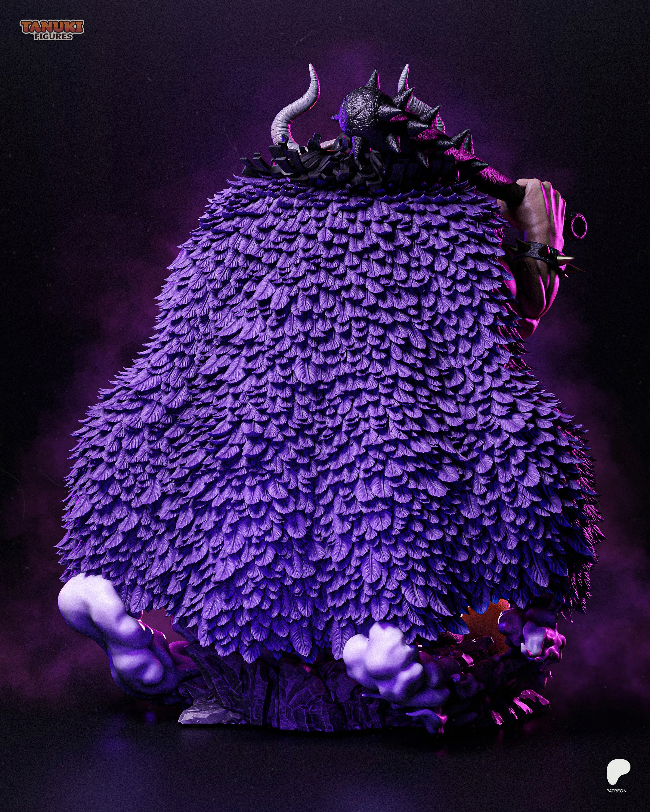 Kaido - One Piece | Custom Statue 3D printed figure