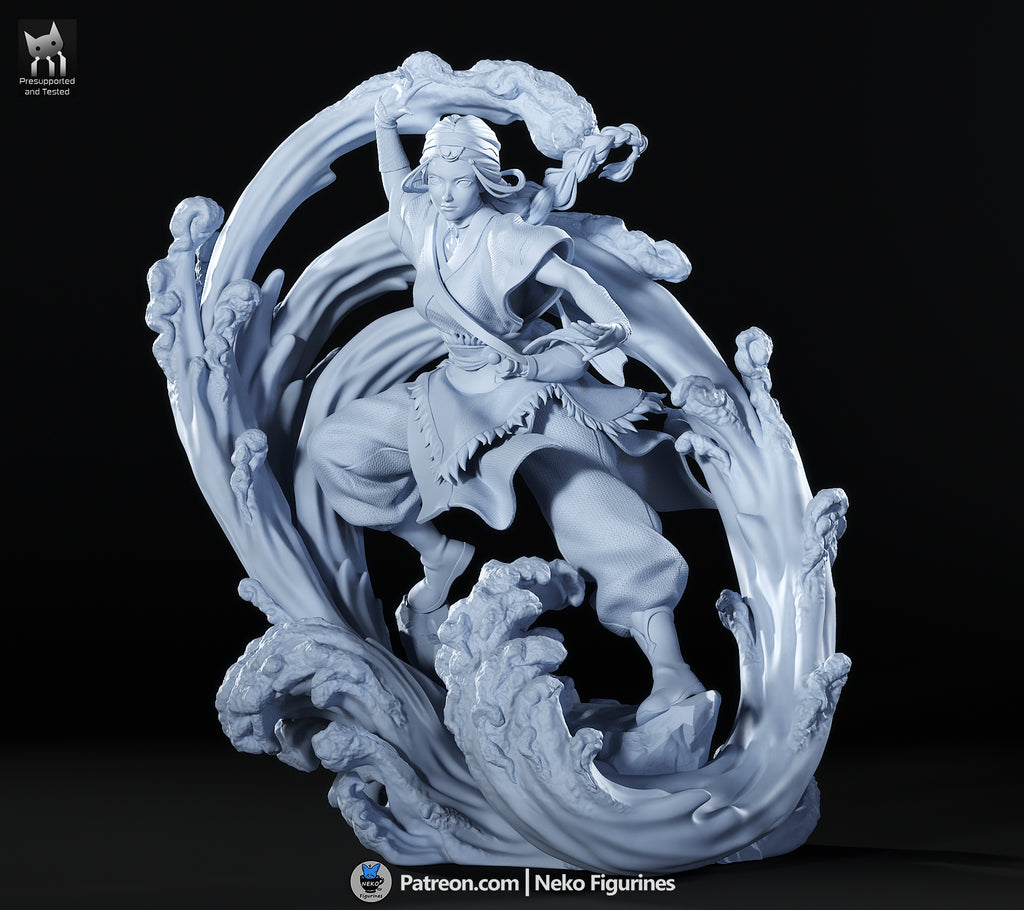 Katara - Avatar The Last Airbender | Custom Statue 3D printed figure