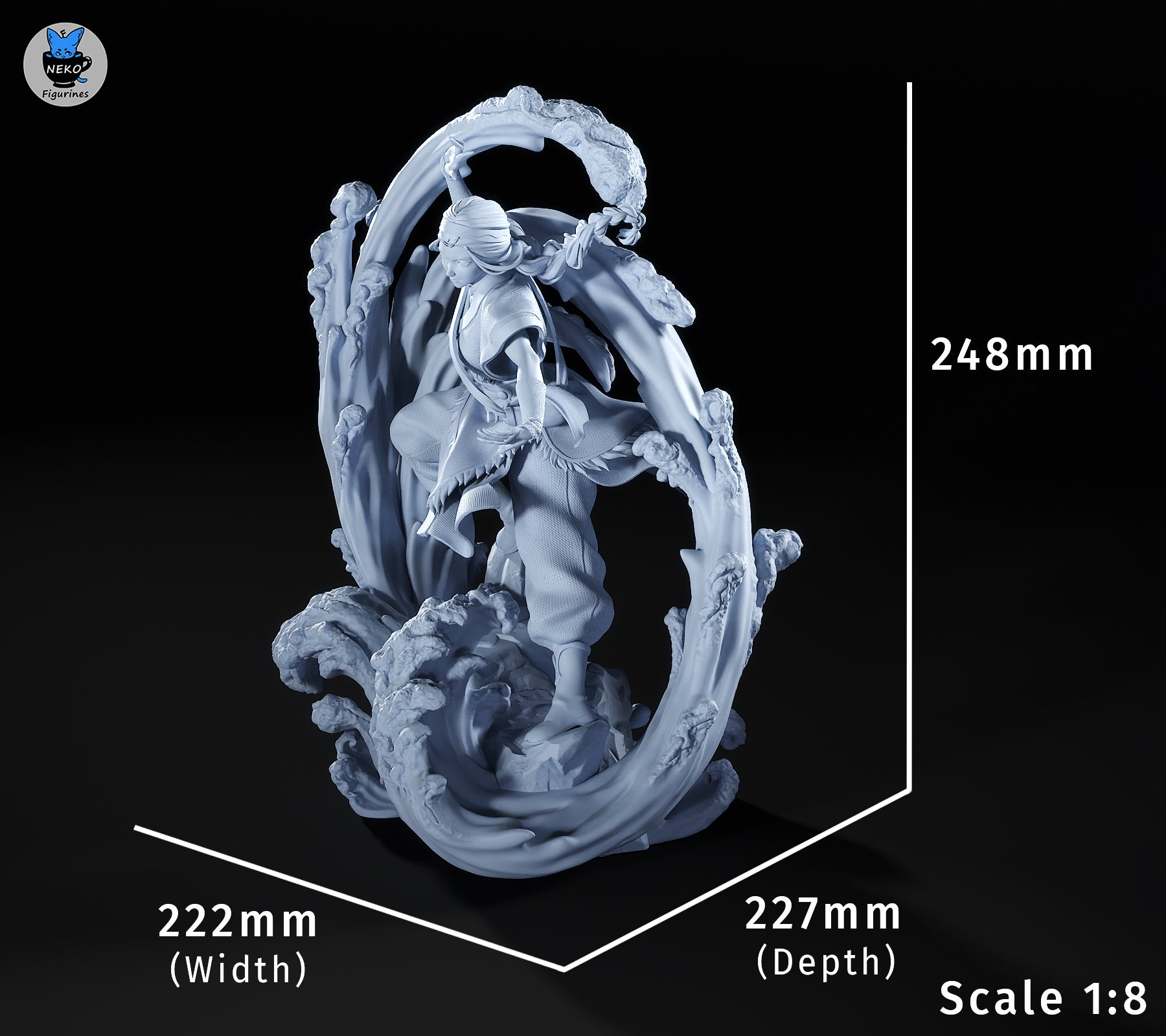 Katara - Avatar The Last Airbender | Custom Statue 3D printed figure