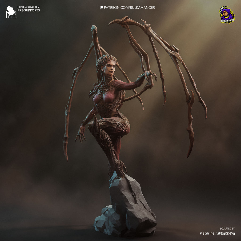 Kerrigan – Starcraft II | Custom Statue 3D printed figure