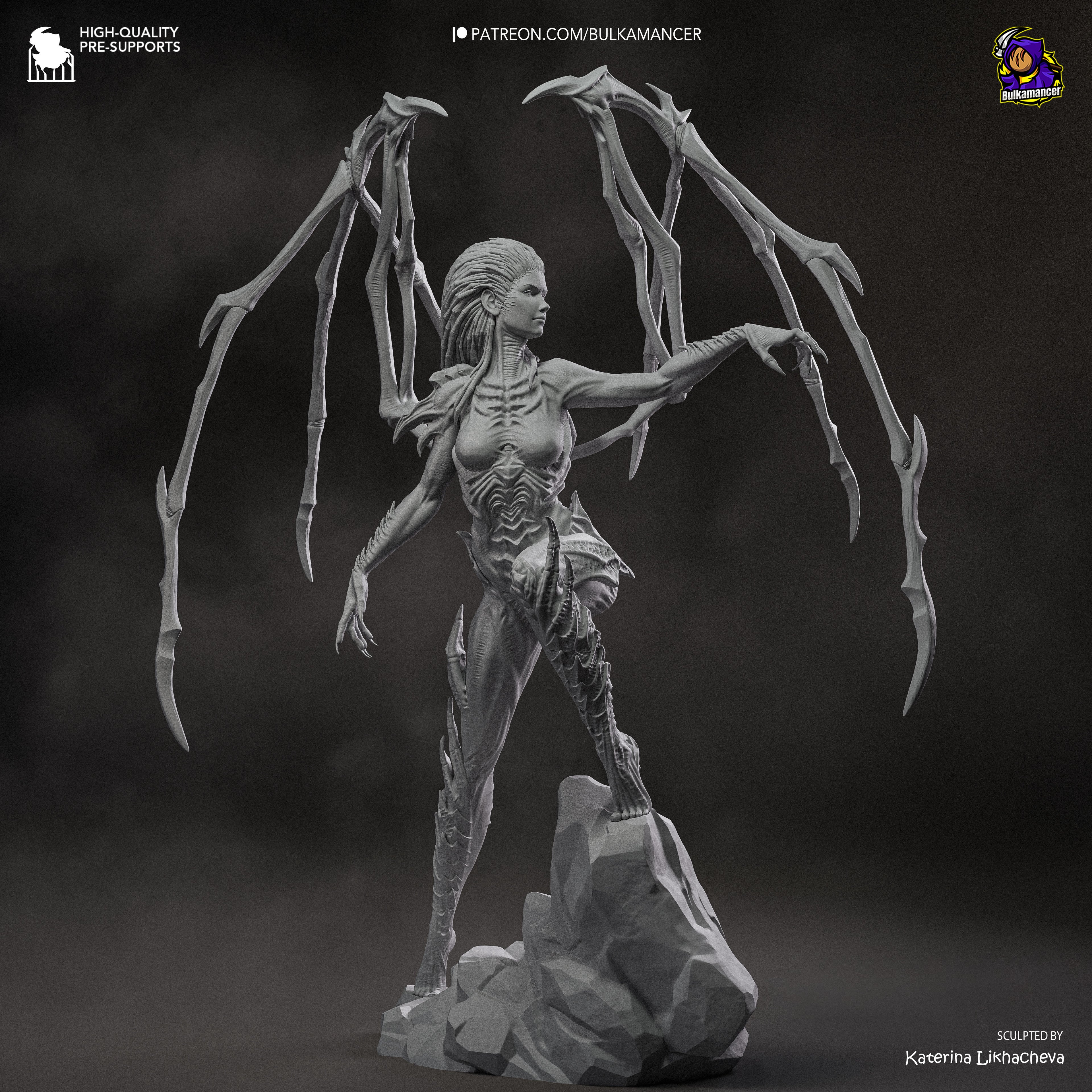 Kerrigan – Starcraft II | Custom Statue 3D printed figure