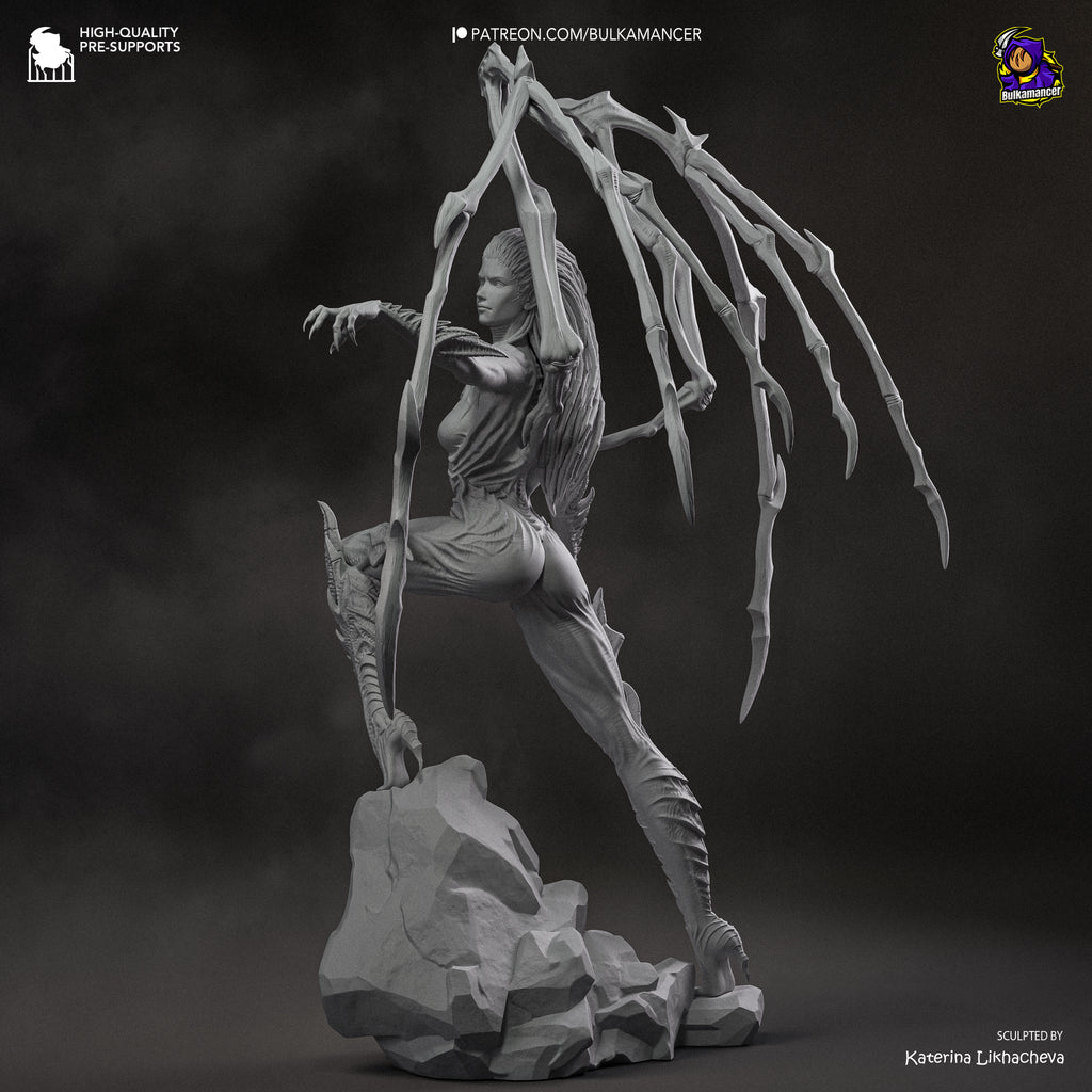 Kerrigan – Starcraft II | Custom Statue 3D printed figure
