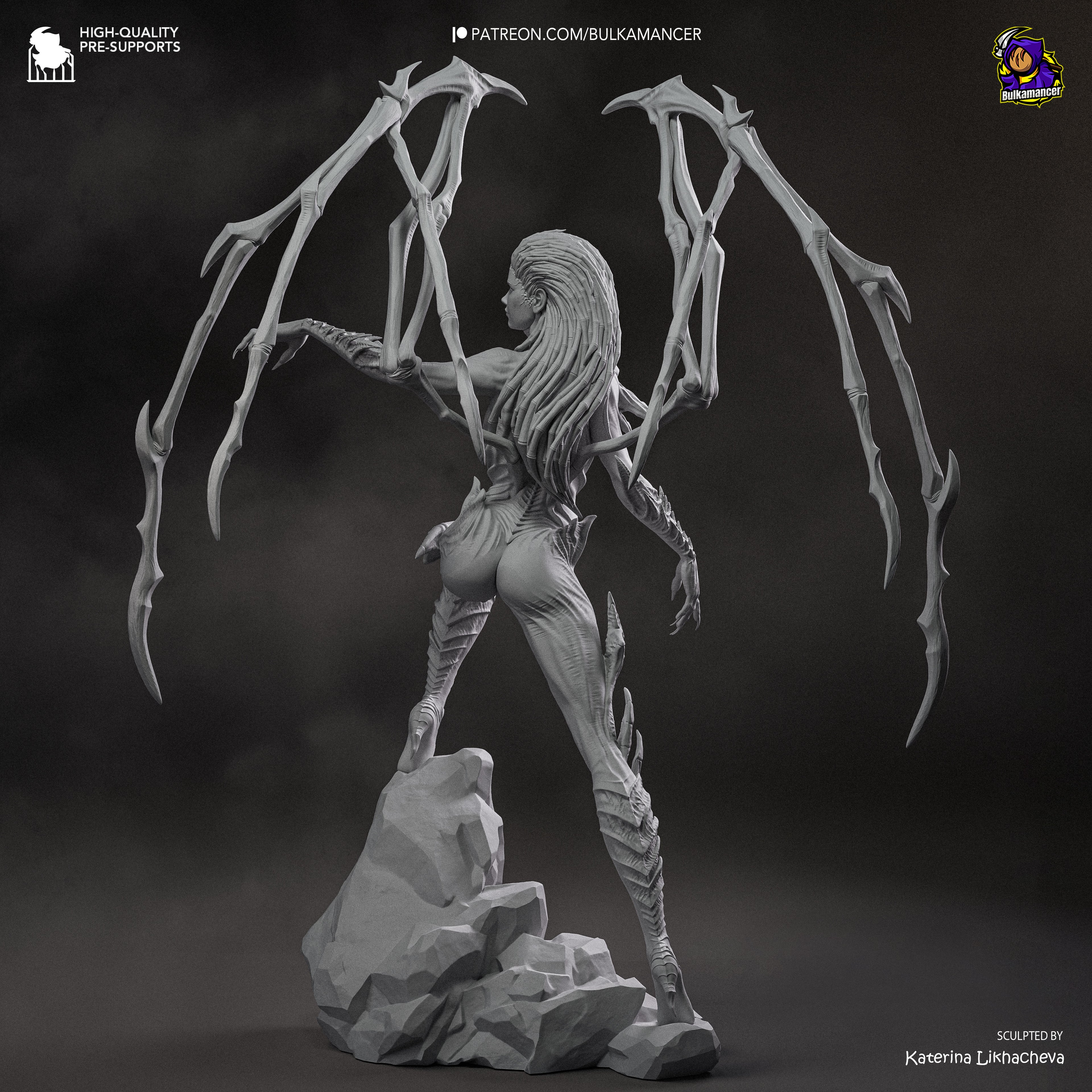 Kerrigan – Starcraft II | Custom Statue 3D printed figure